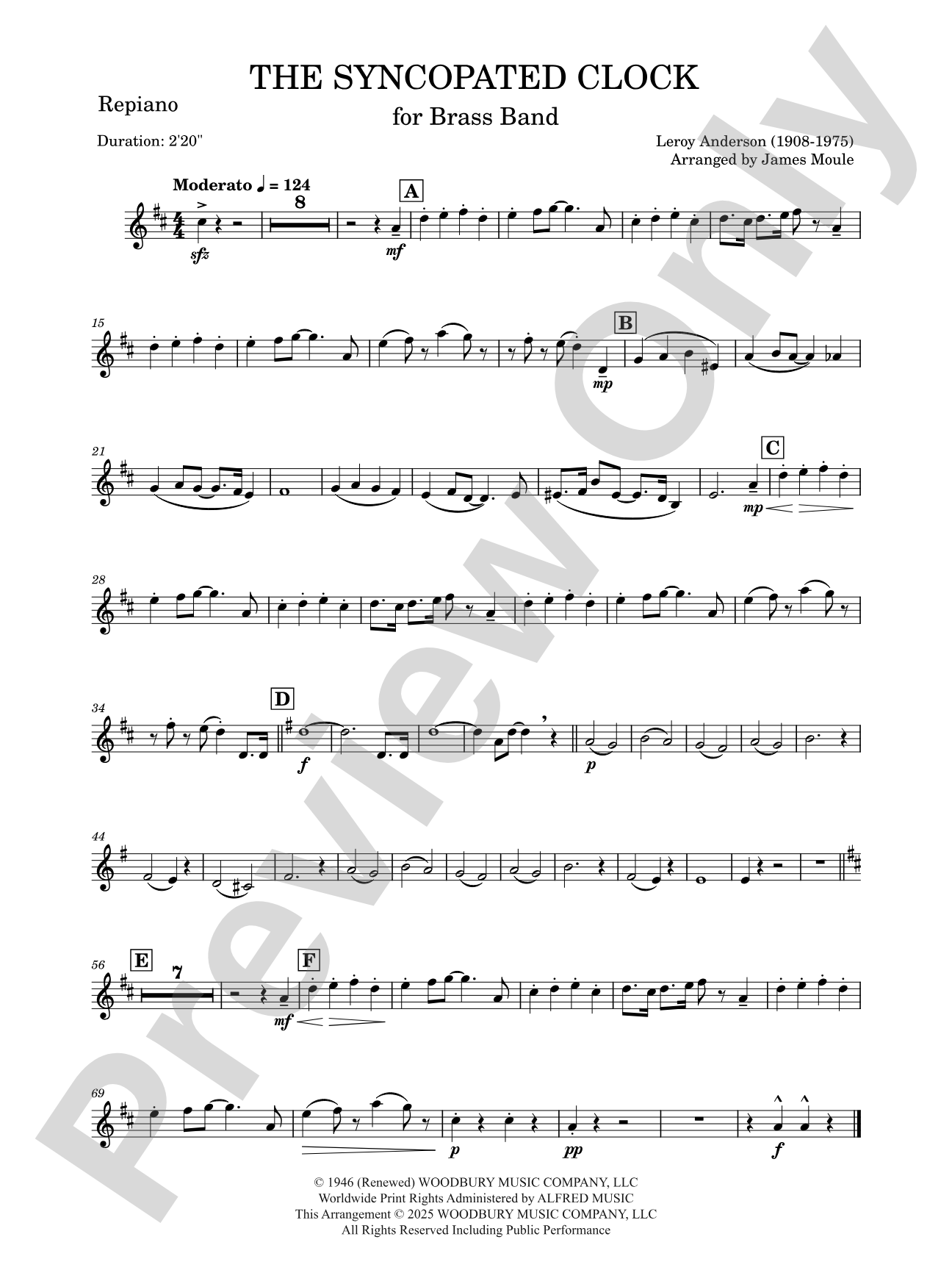 The Syncopated Clock: Repiano Cornet