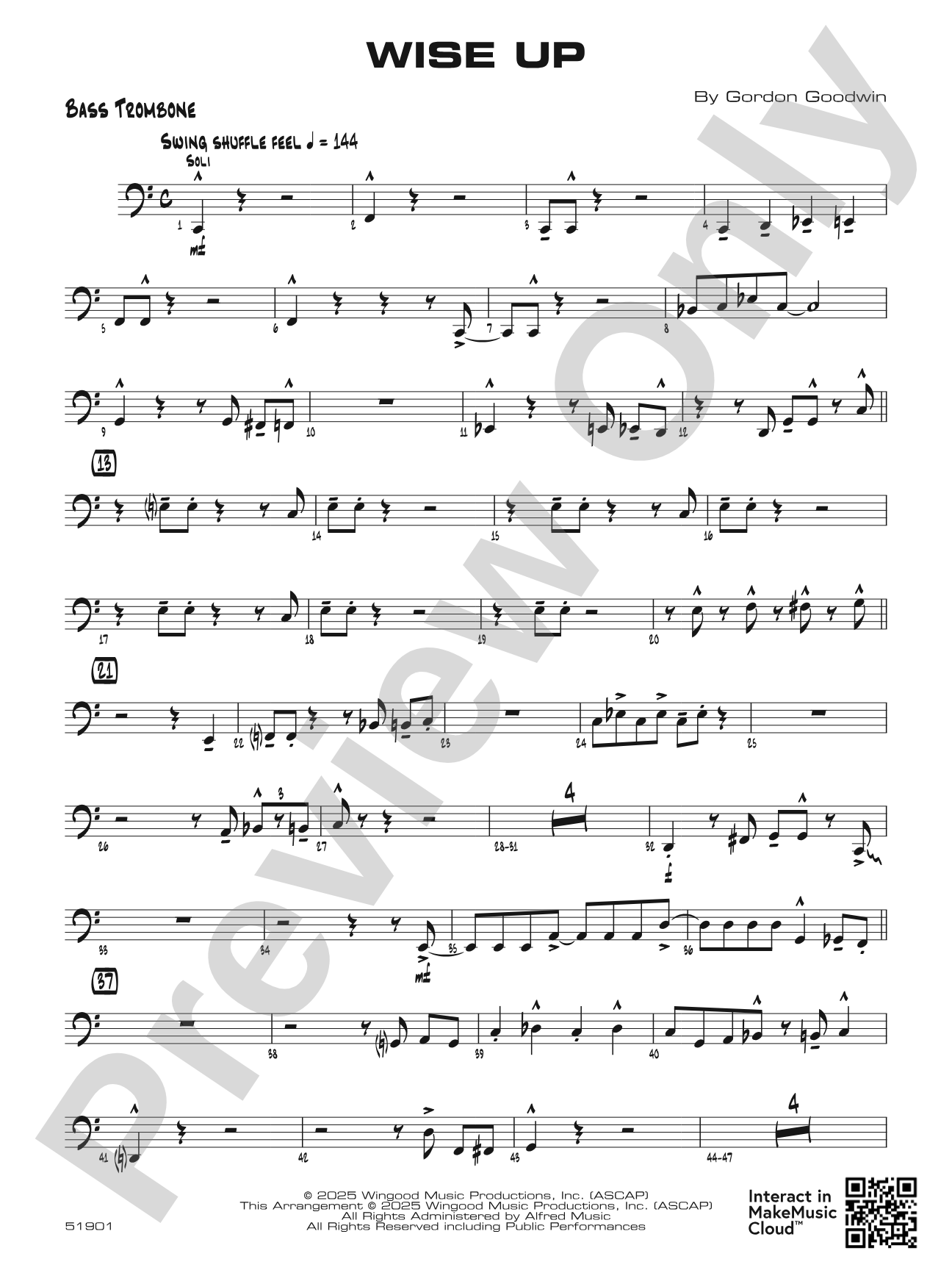 Wise Up: Bass Trombone