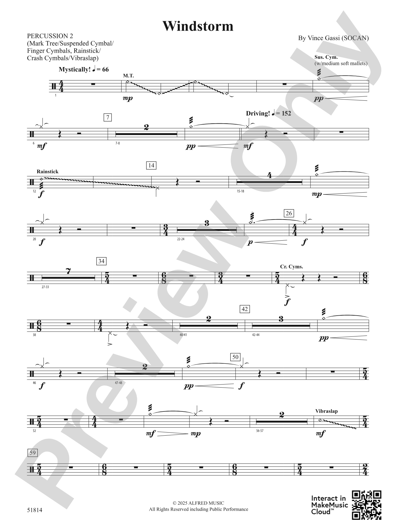 Windstorm: 2nd Percussion