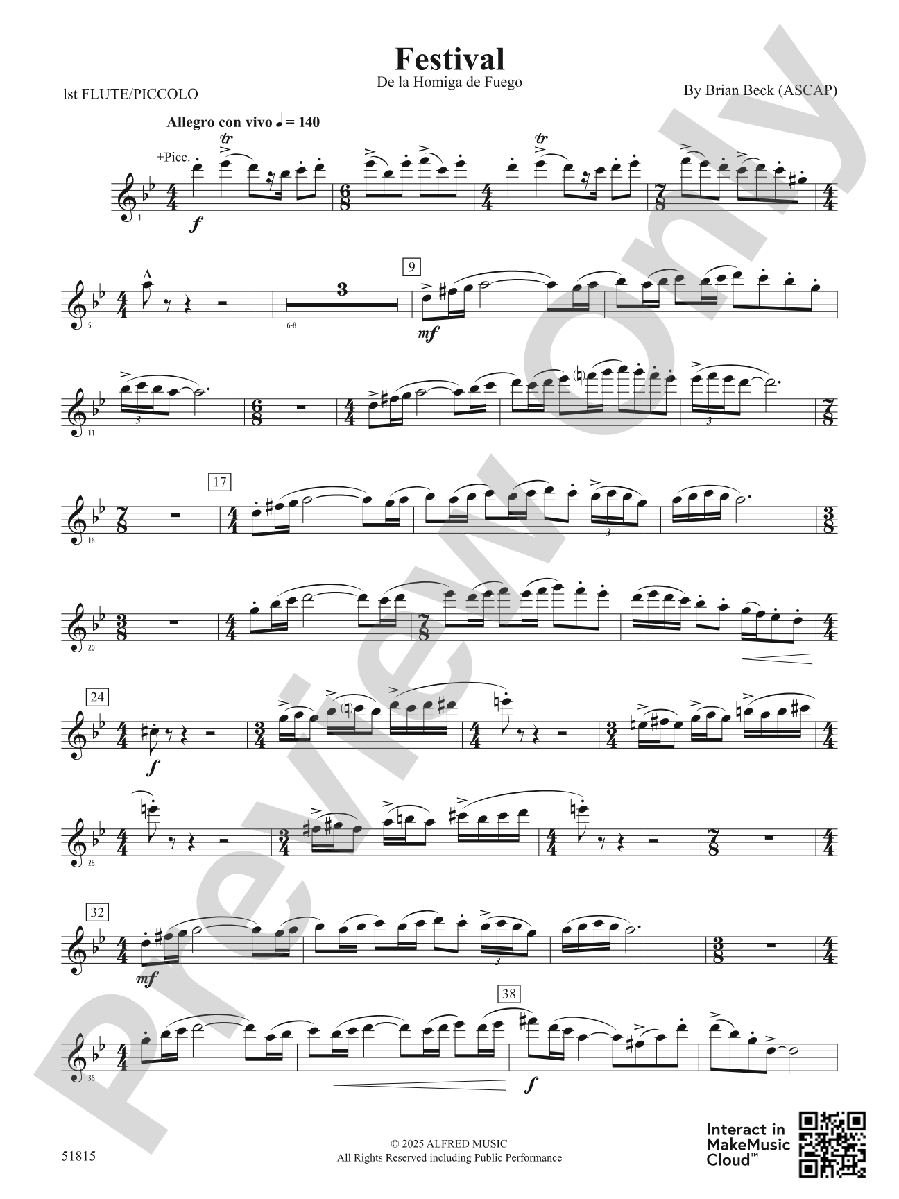 Festival: Flute