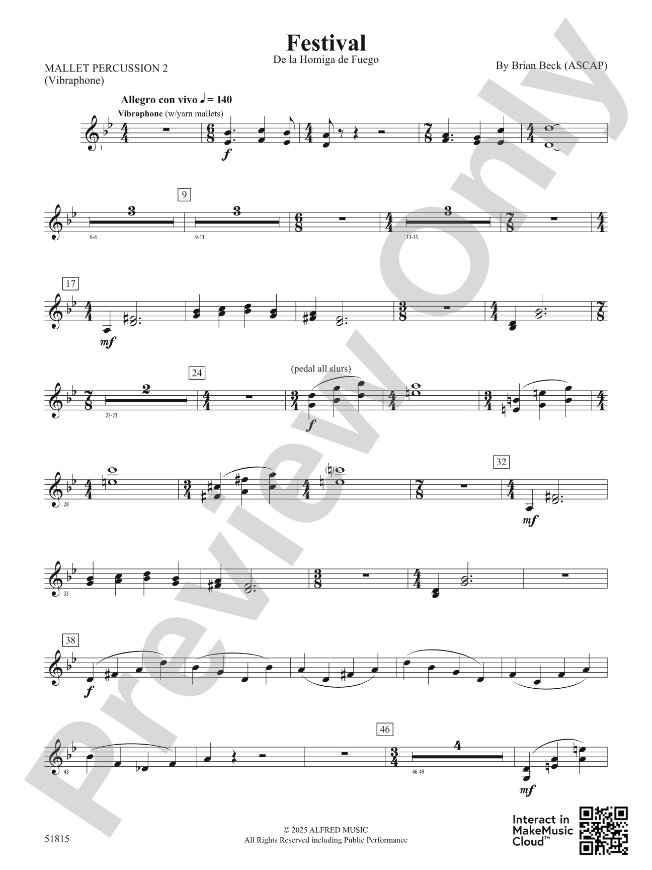 Festival: 2nd Mallet Percussion