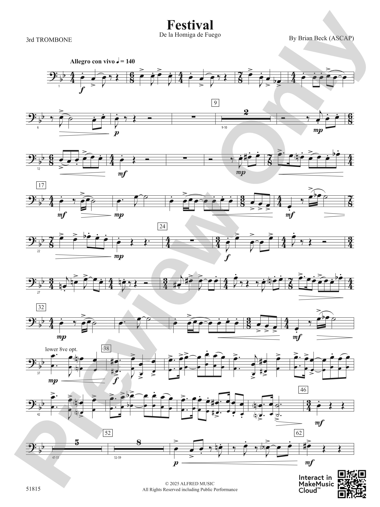 Festival: 3rd Trombone