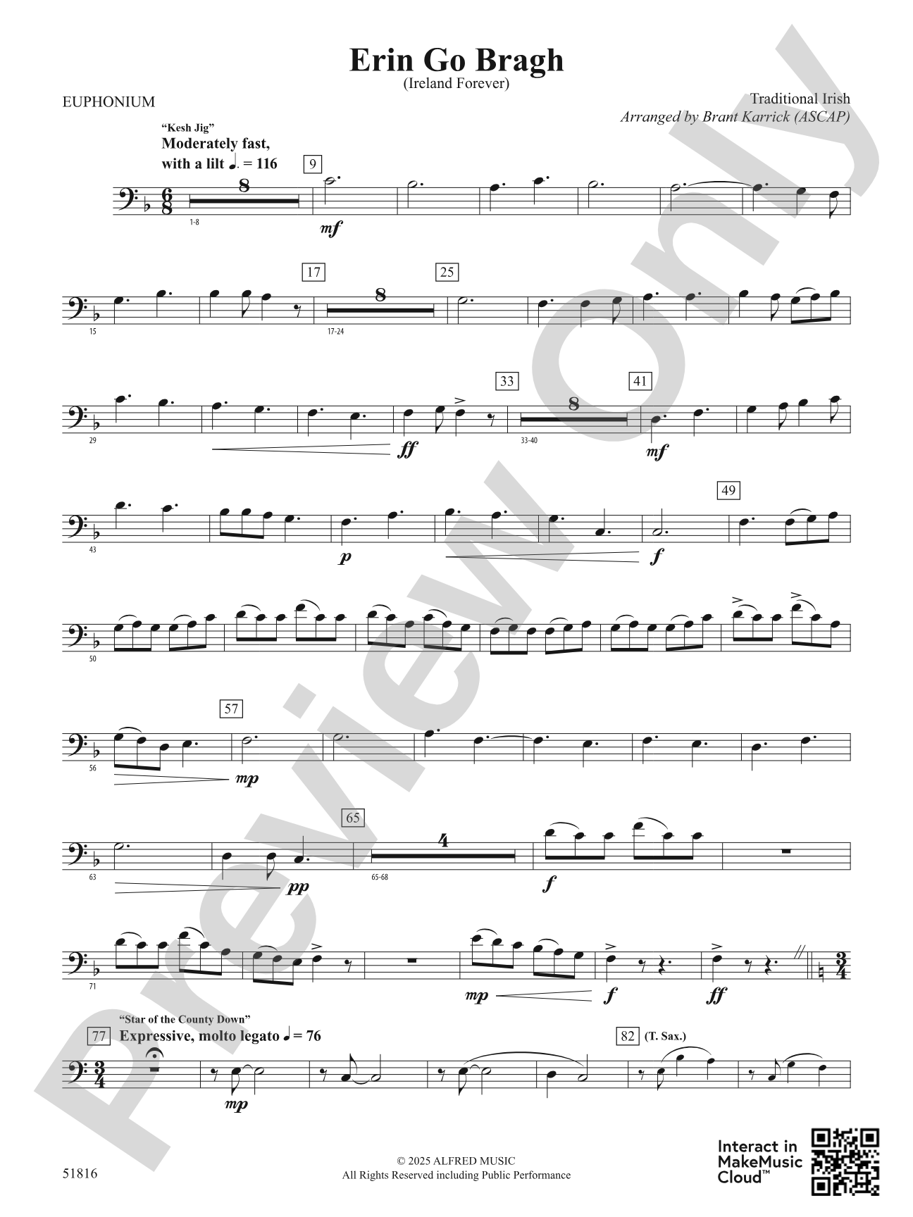 Erin Go Bragh: Baritone B.C.