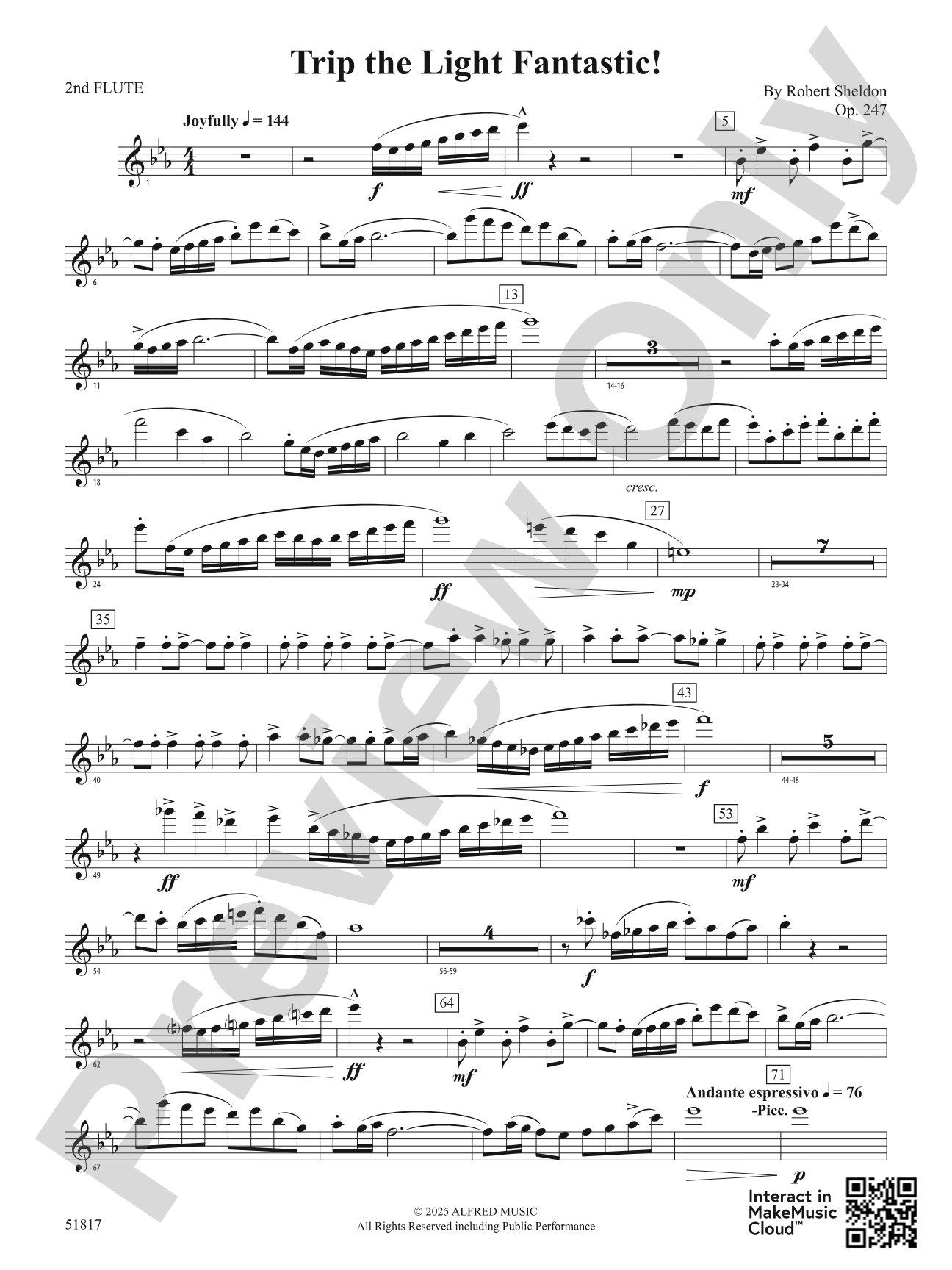 Trip the Light Fantastic!: 2nd Flute