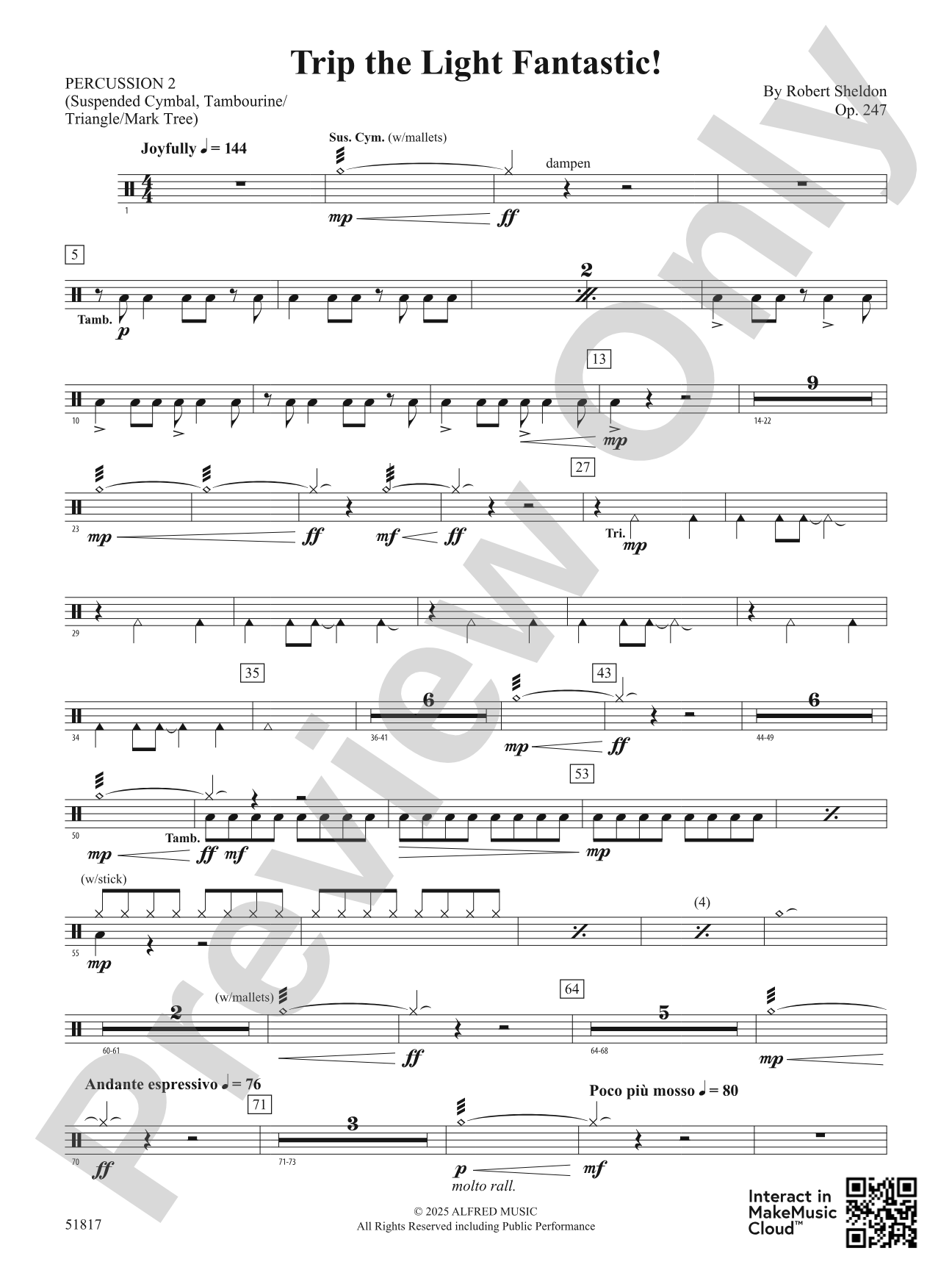 Trip the Light Fantastic!: 2nd Percussion