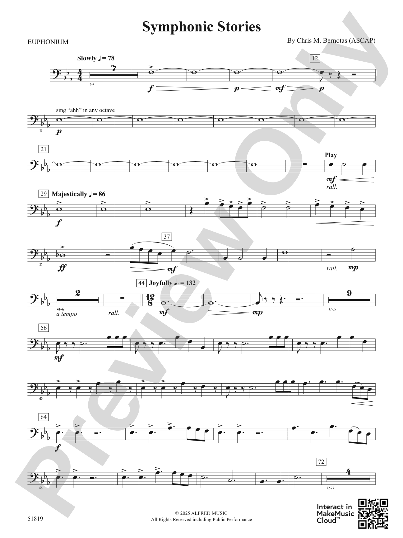 Symphonic Stories: Baritone B.C.
