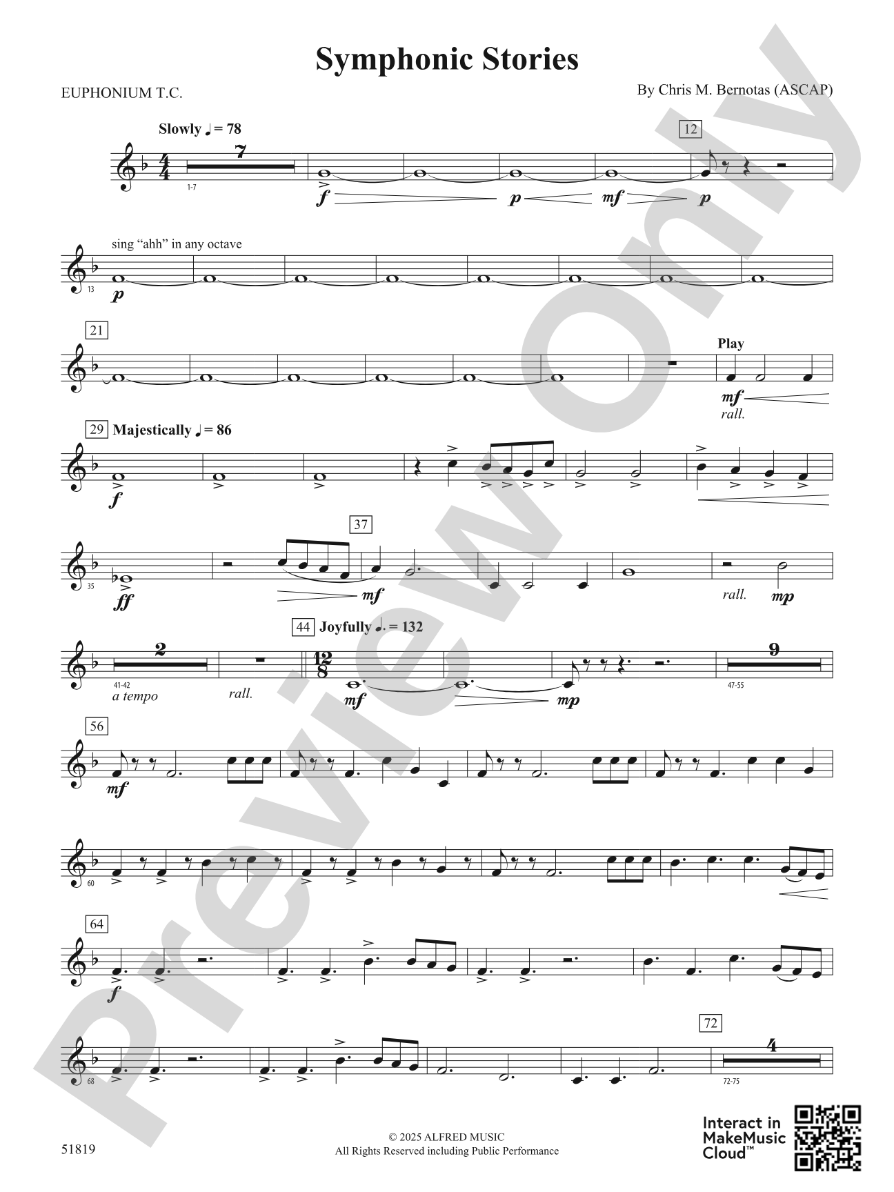 Symphonic Stories: Baritone T.C.