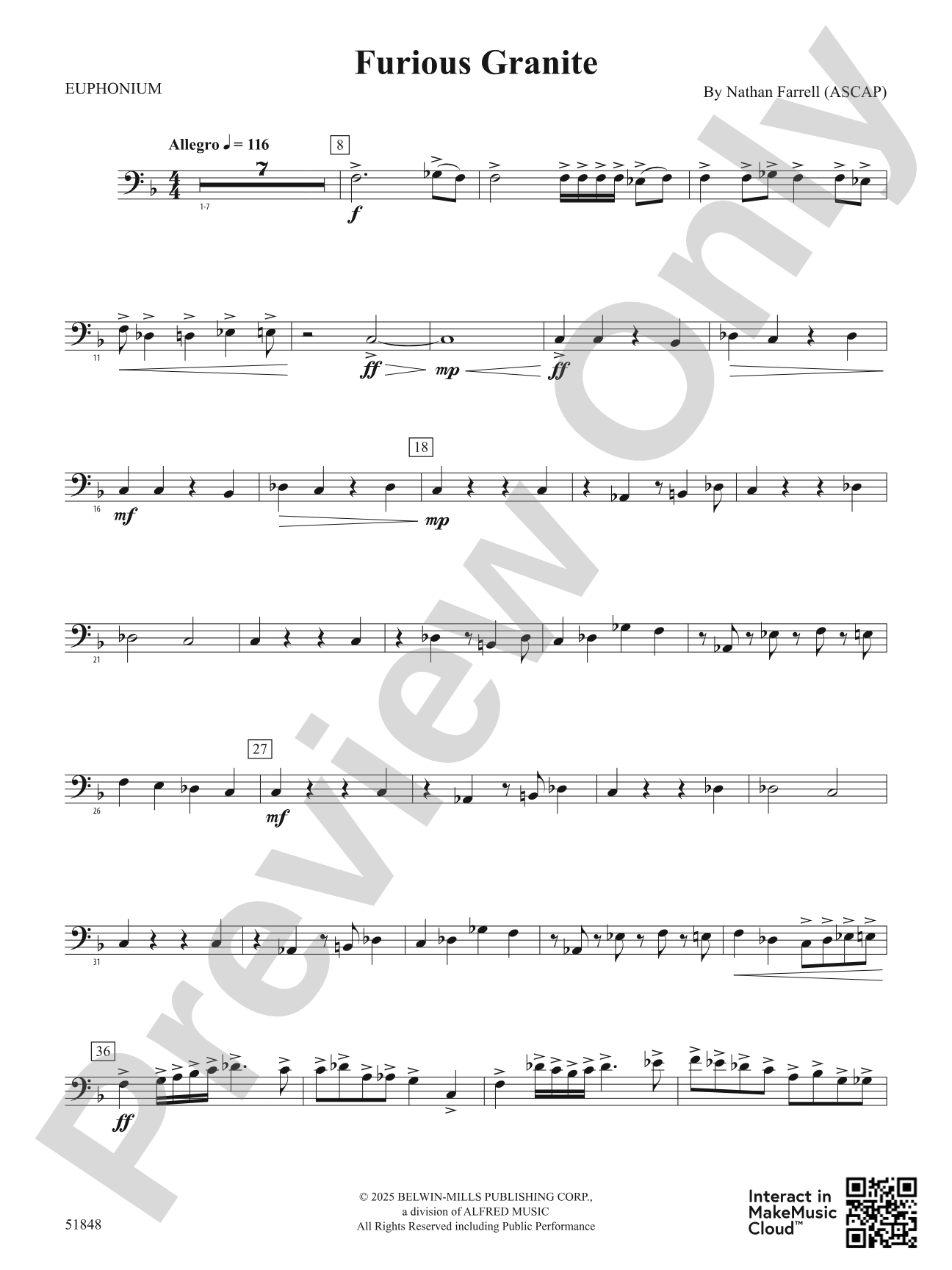 Furious Granite: Baritone B.C.