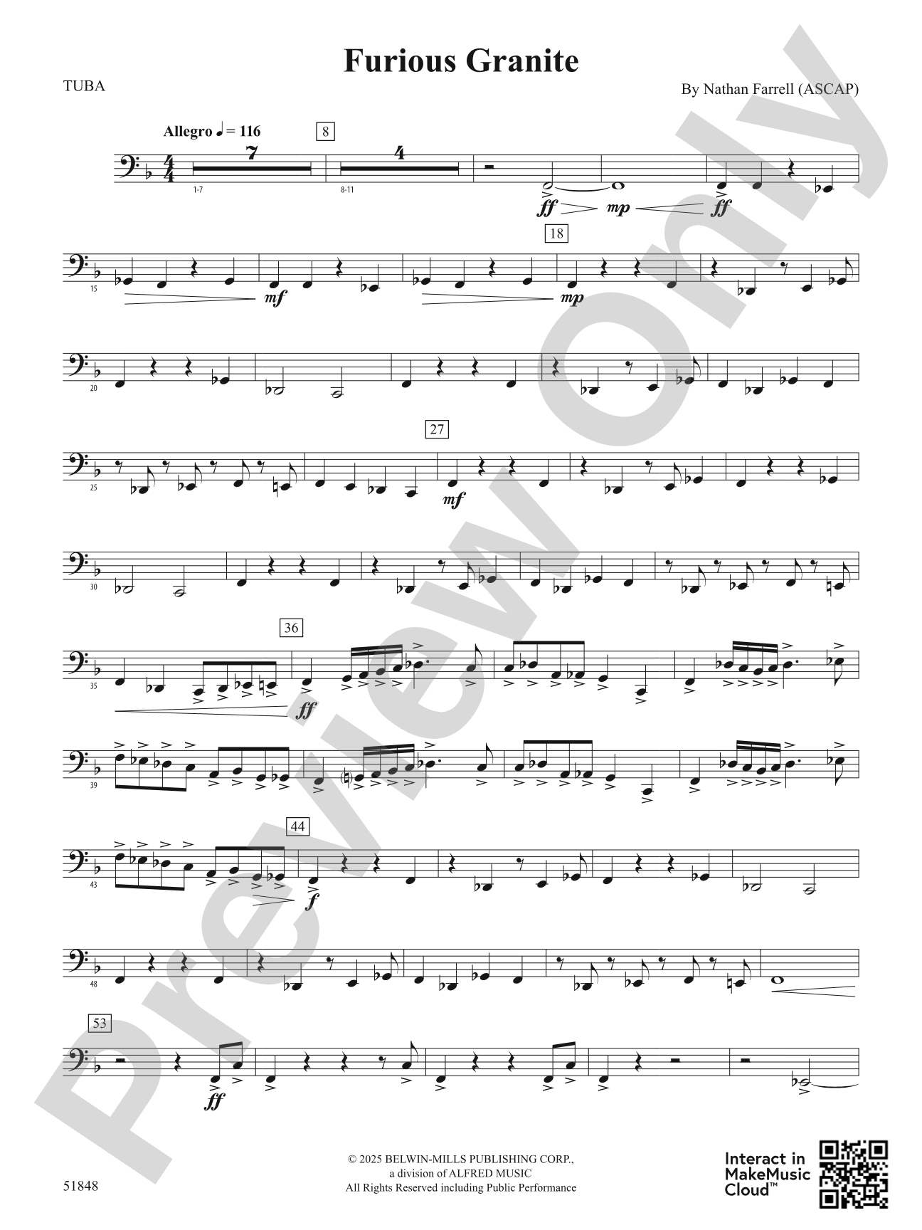 Furious Granite: Tuba