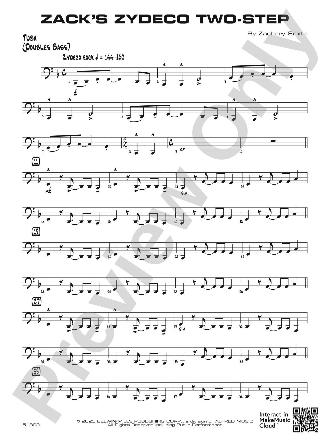 Zack's Zydeco Two-Step: Tuba