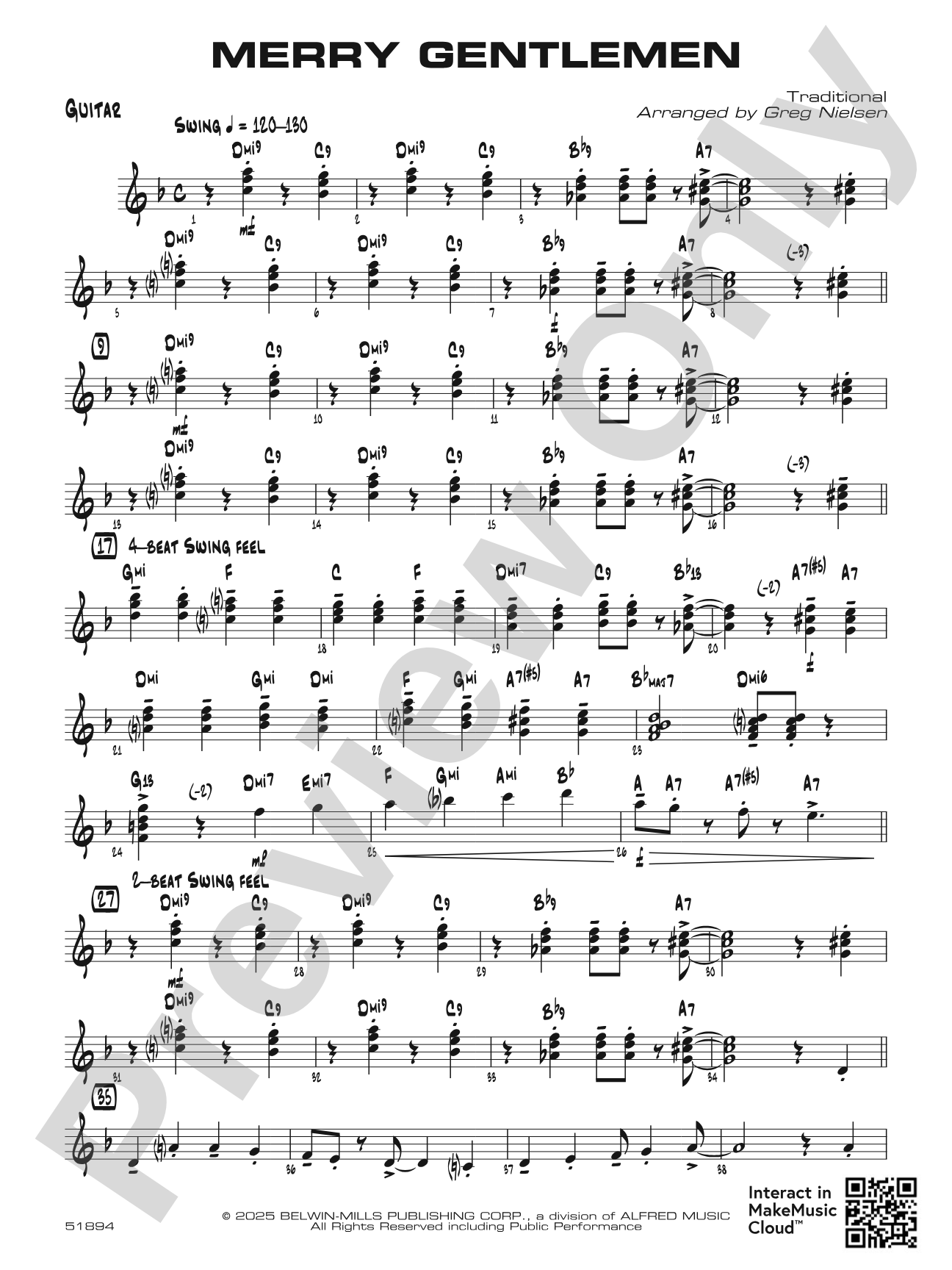 Merry Gentlemen: Guitar