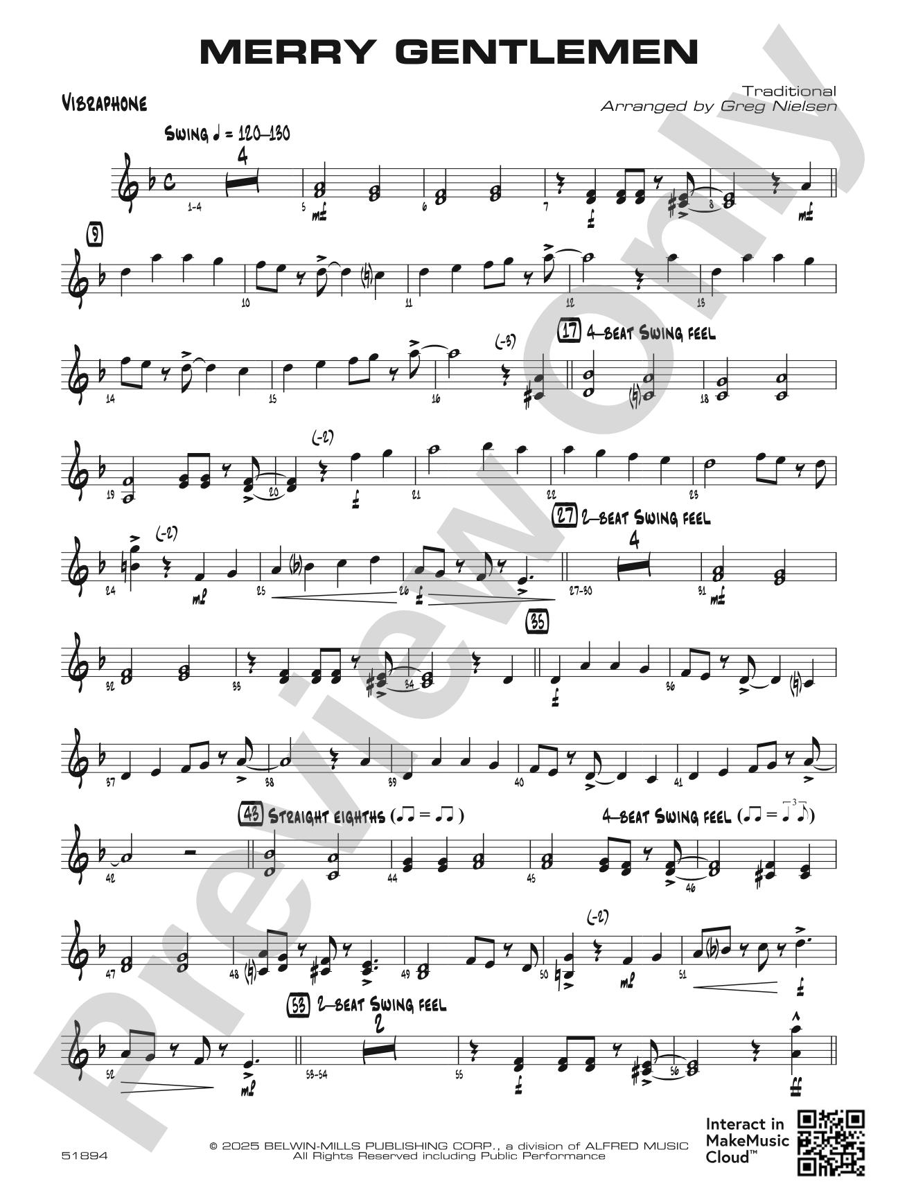 Merry Gentlemen: Vibraphone