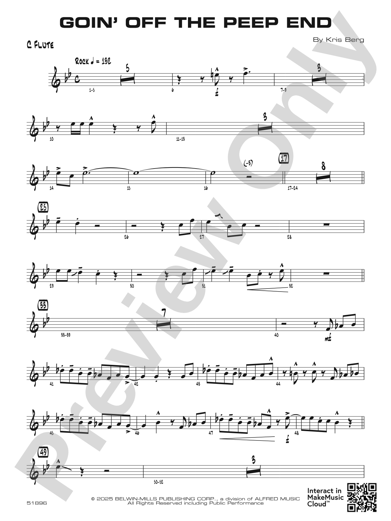 Goin' off the Peep End: Flute
