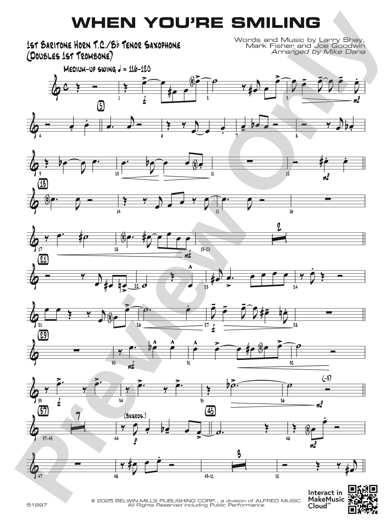 When You're Smiling: Baritone T.C.