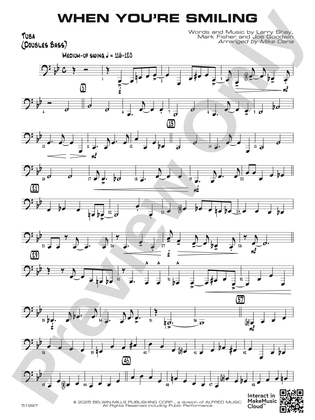 When You're Smiling: Tuba