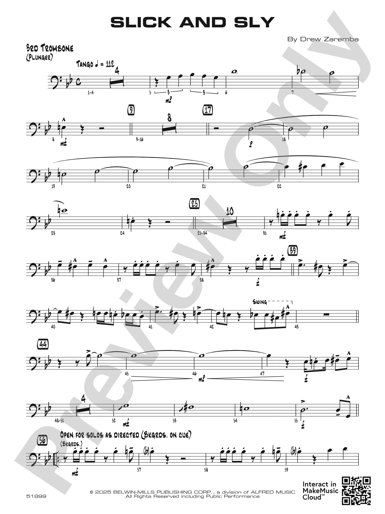 Slick and Sly: 3rd Trombone