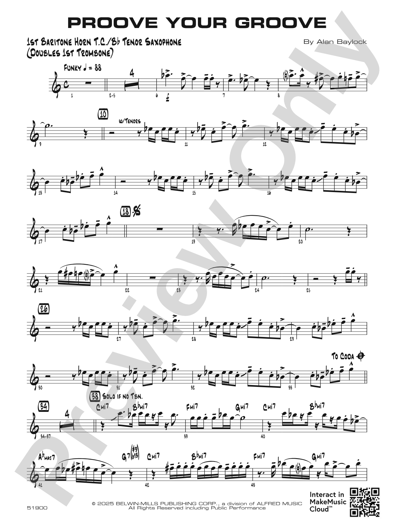 Proove Your Groove: Baritone T.C.