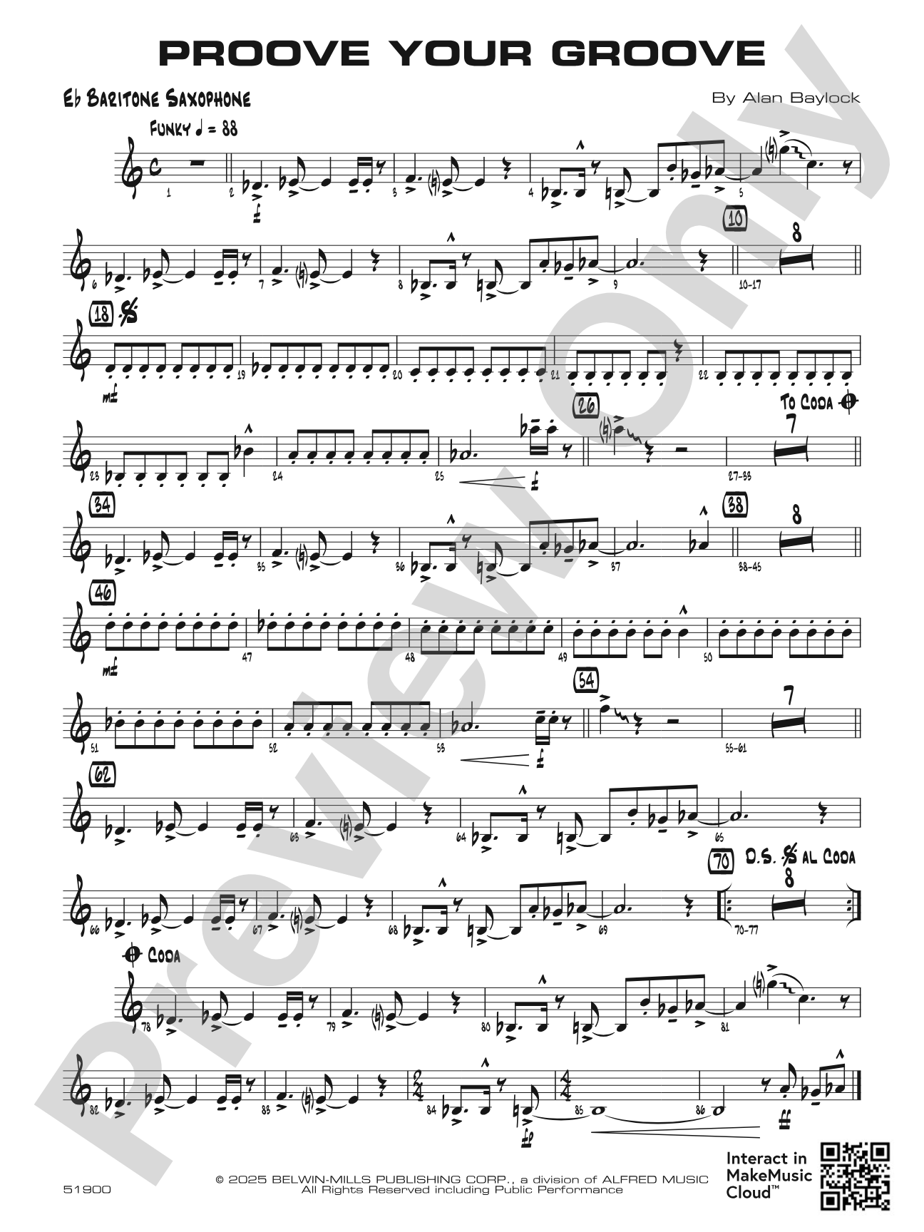 Proove Your Groove: E-flat Baritone Saxophone