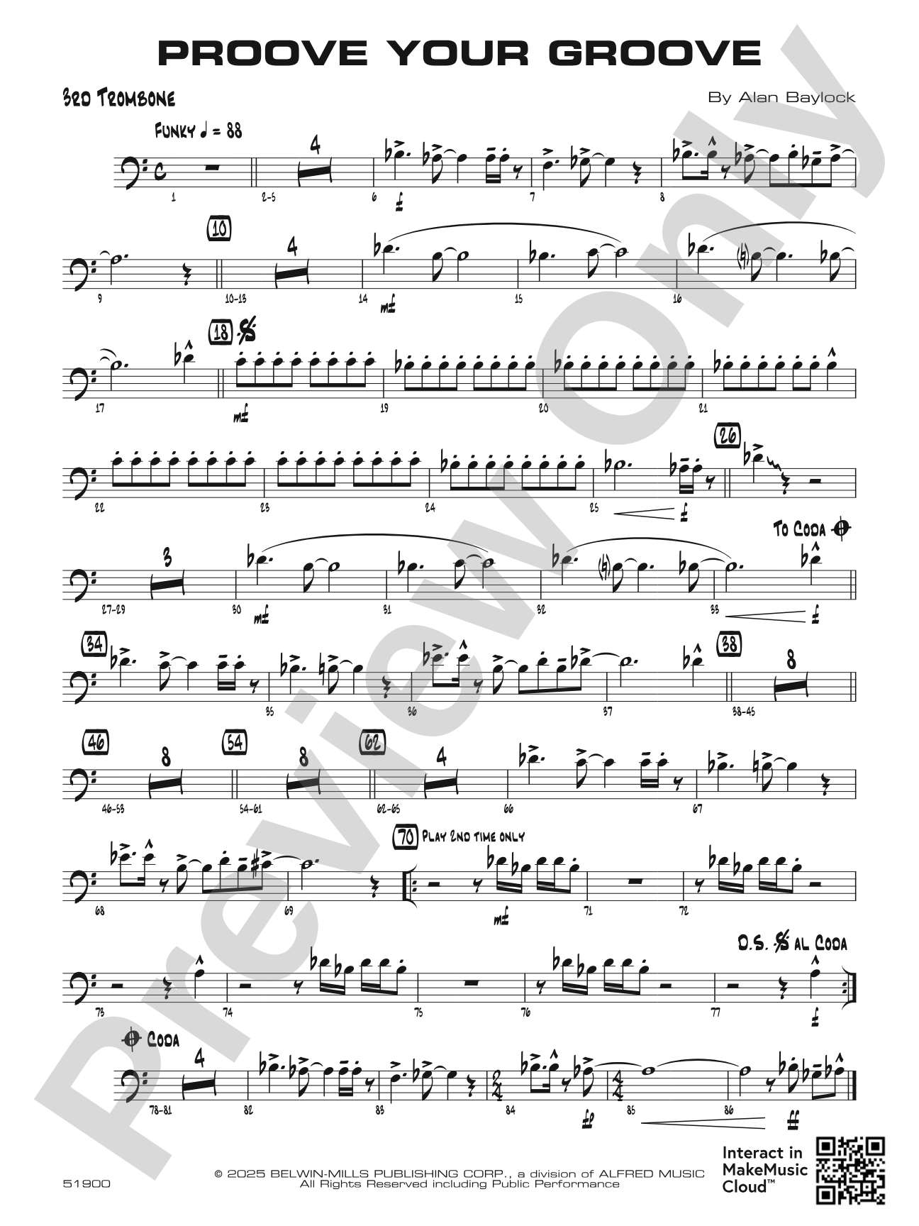 Proove Your Groove: 3rd Trombone