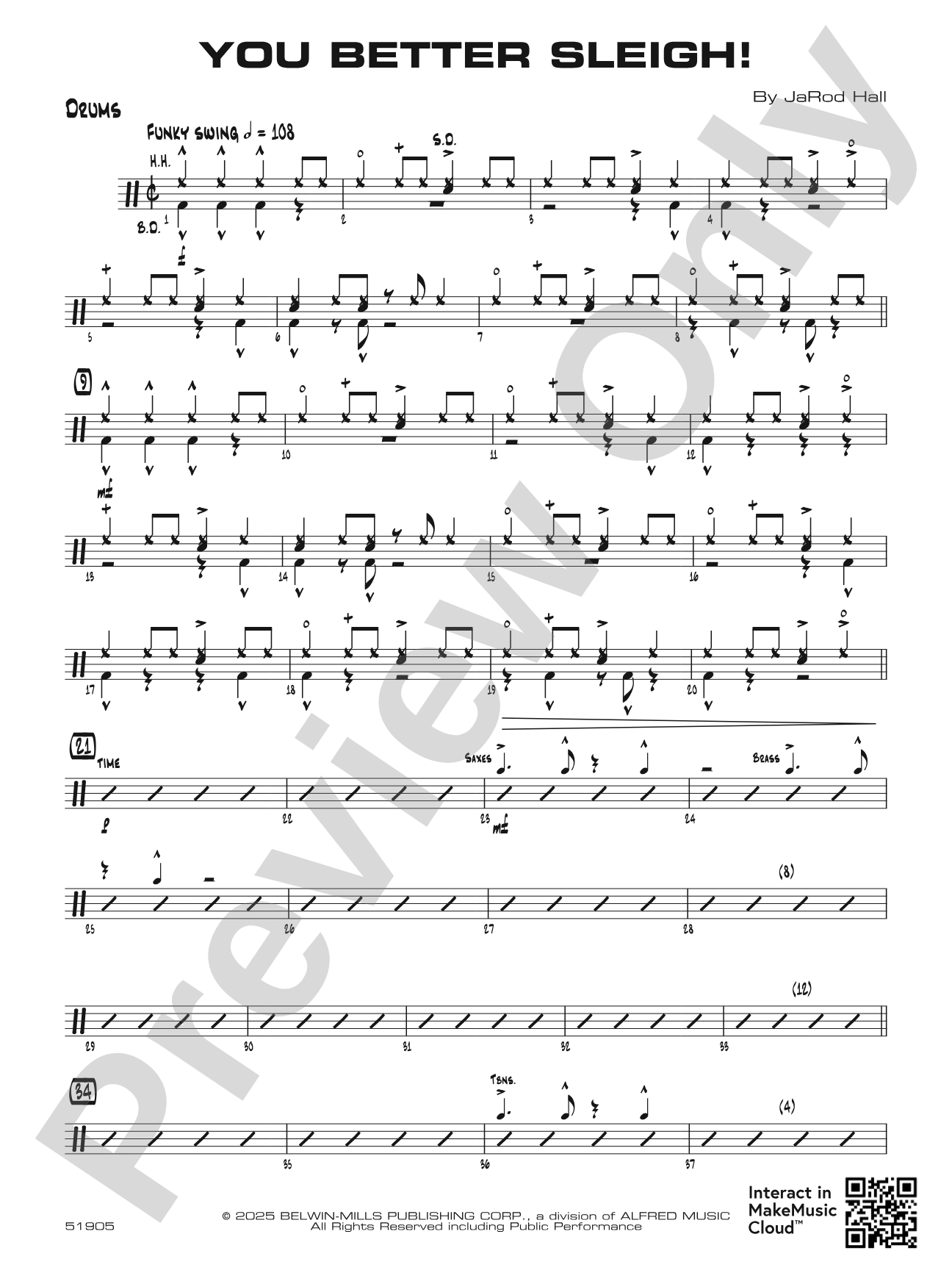 You Better Sleigh!: Drums