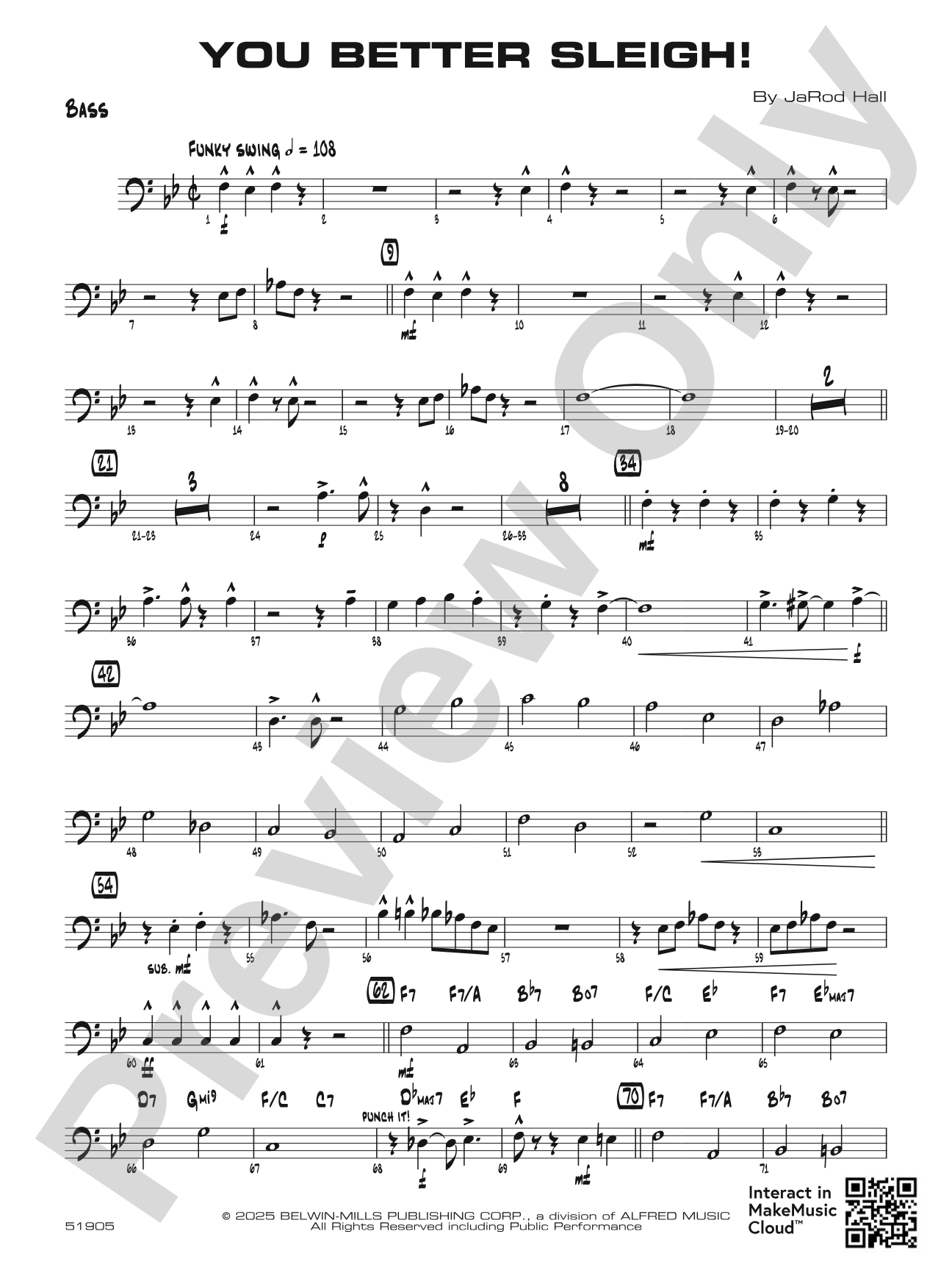 You Better Sleigh!: String Bass