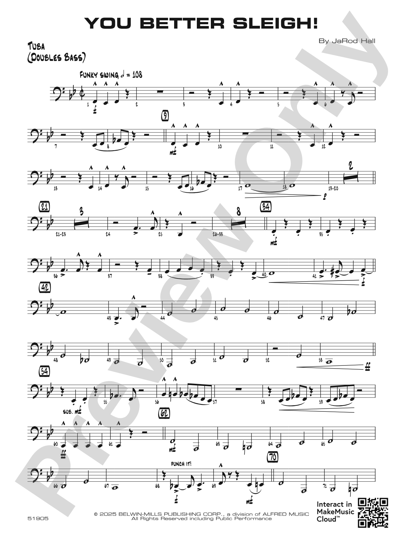 You Better Sleigh!: Tuba