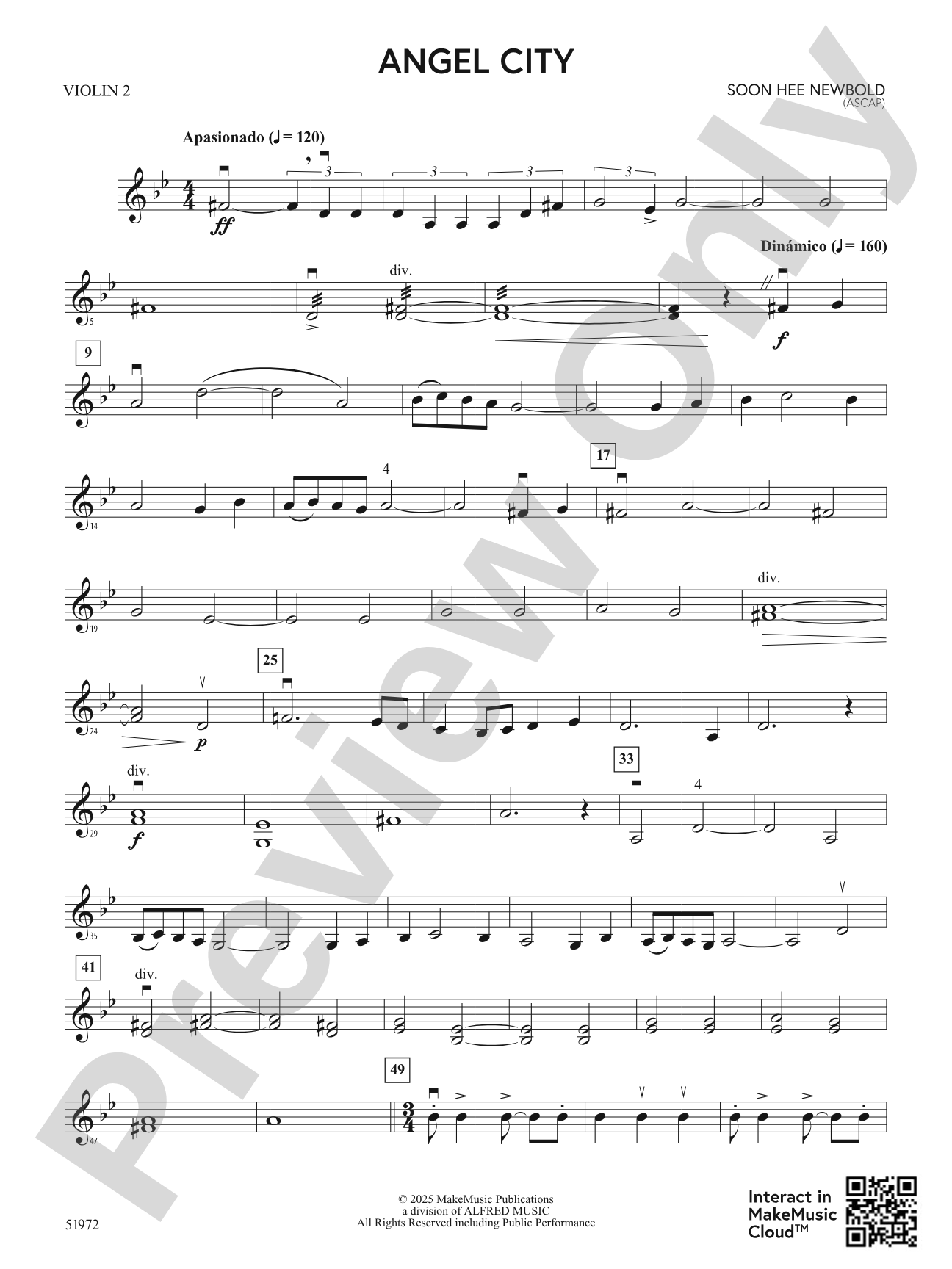 Angel City: 2nd Violin