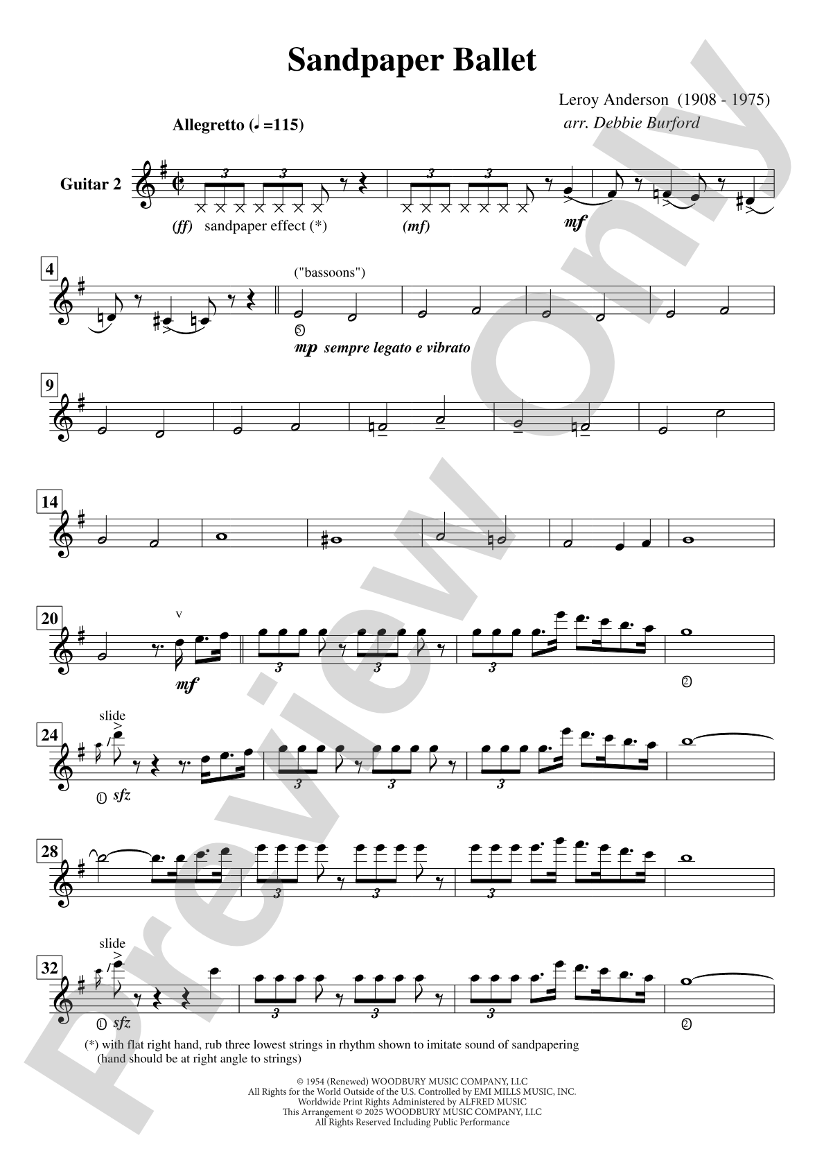 Sandpaper Ballet: Guitar 2