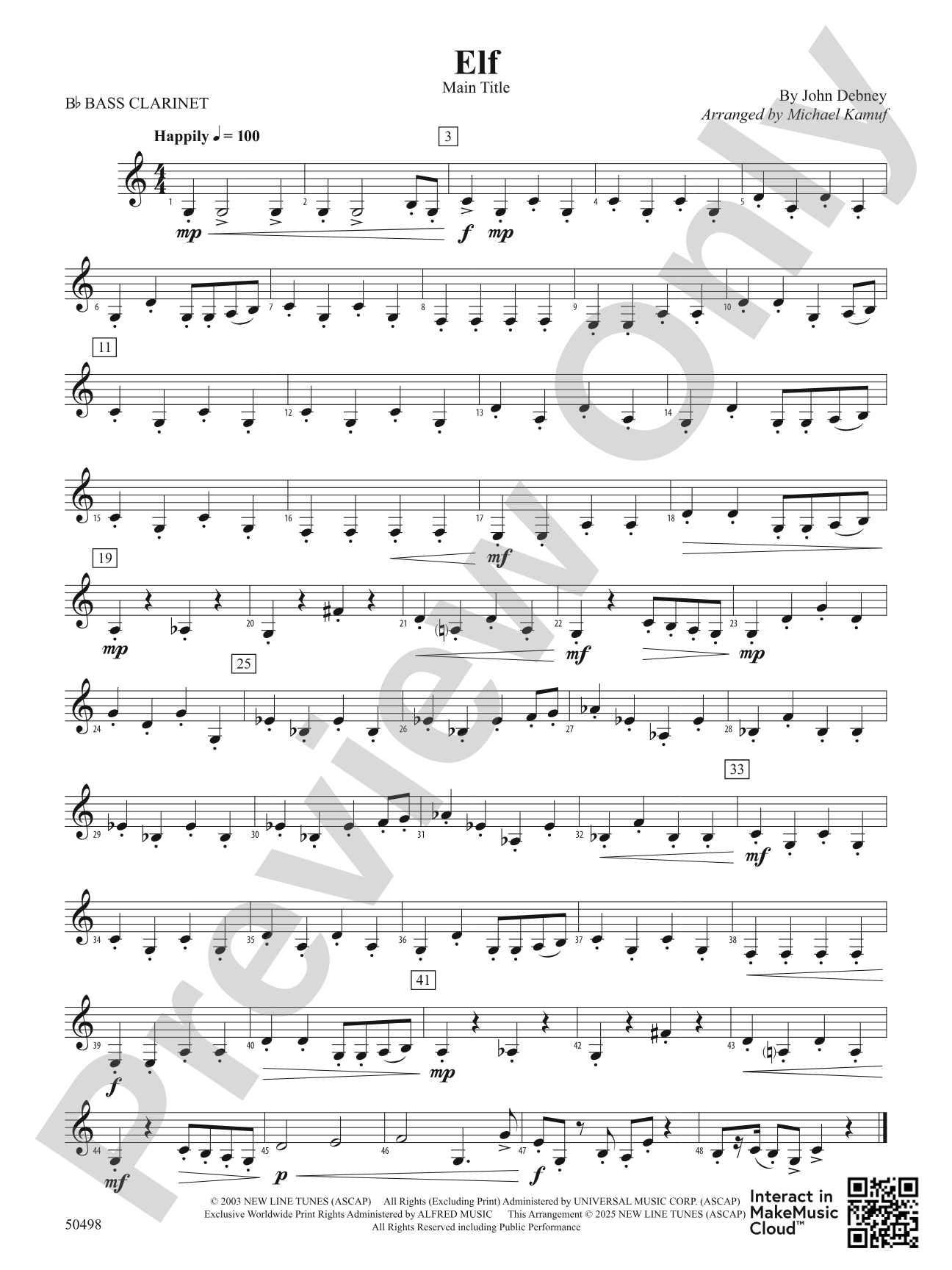 Elf: B-flat Bass Clarinet