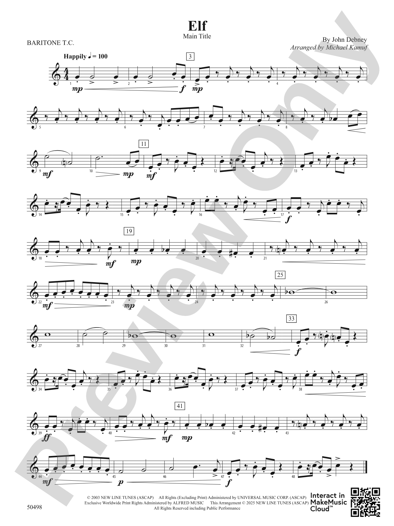 Elf: Baritone T.C.