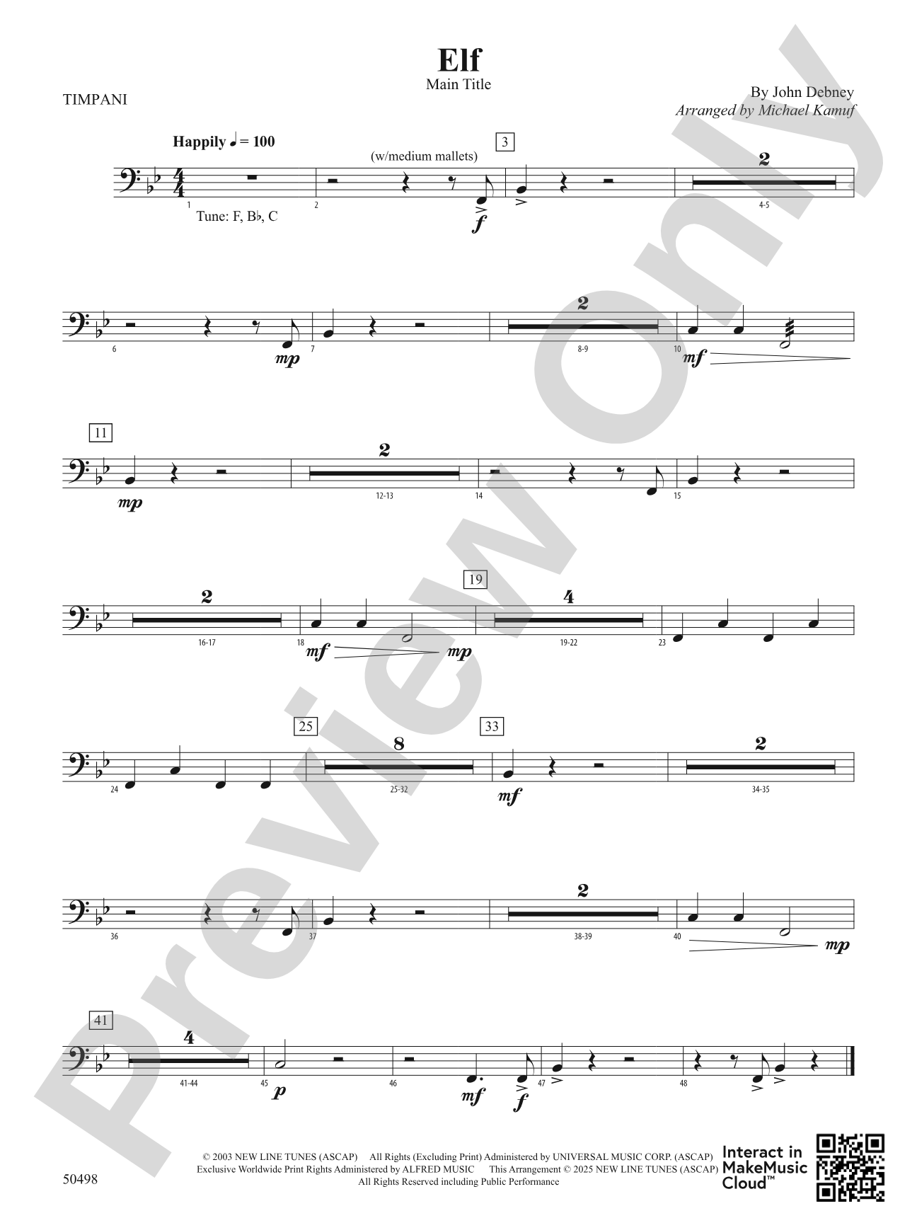 Elf: Timpani