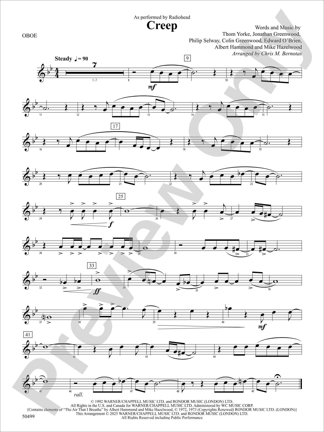 Creep: Oboe