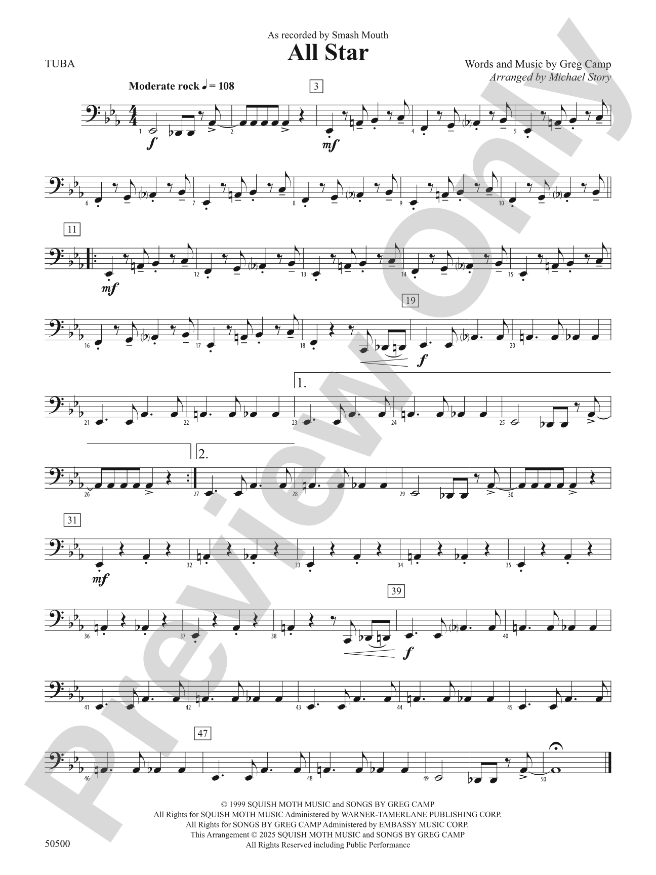 ALL STAR/PYB: Tuba
