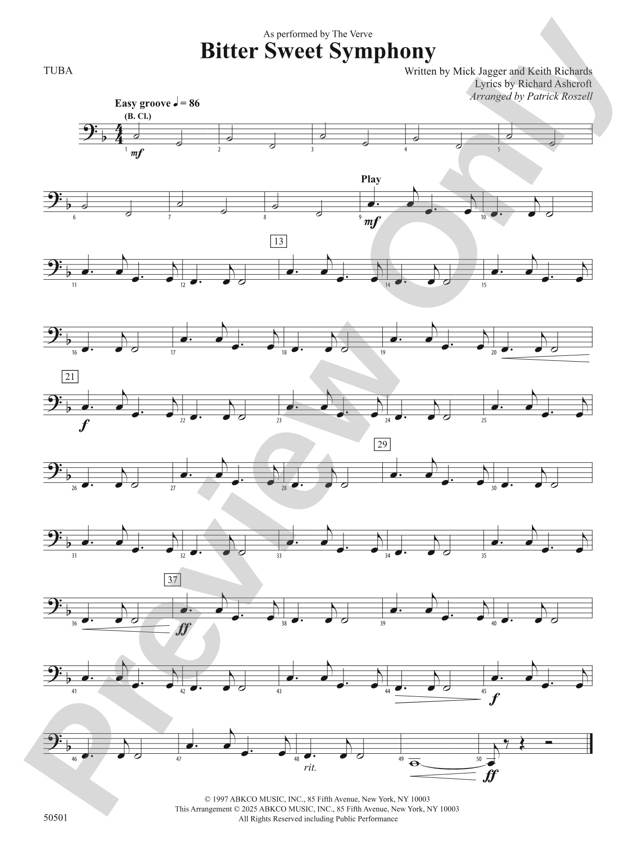Bitter Sweet Symphony: Tuba