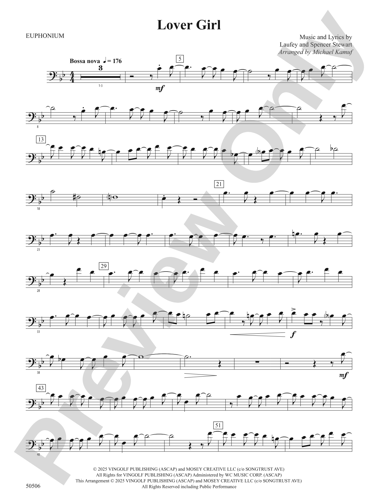 Lover Girl: Baritone B.C.