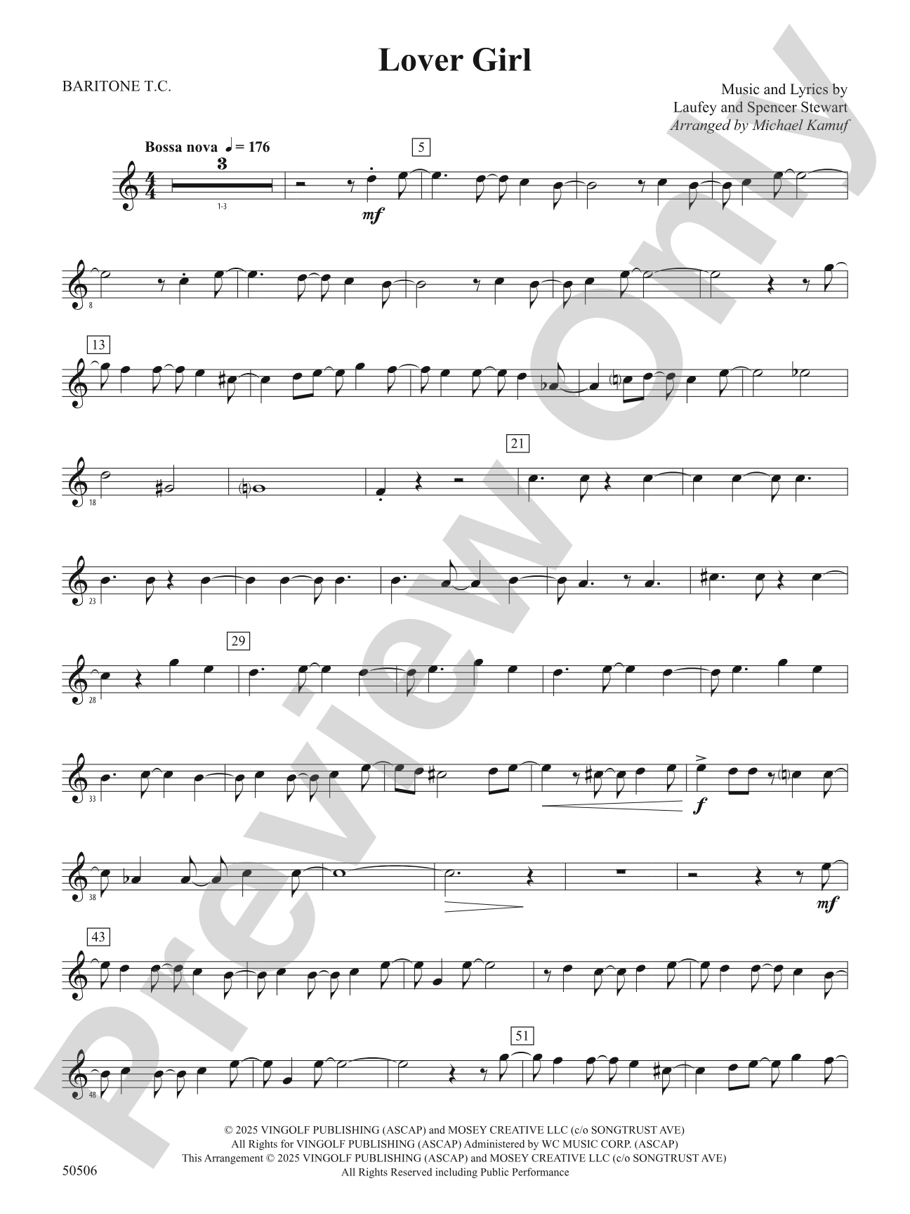 Lover Girl: Baritone T.C.