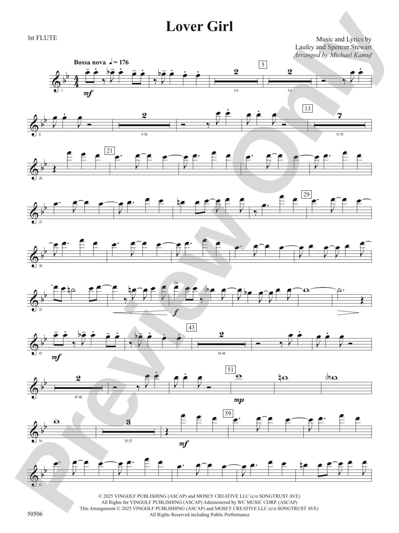 Lover Girl: Flute