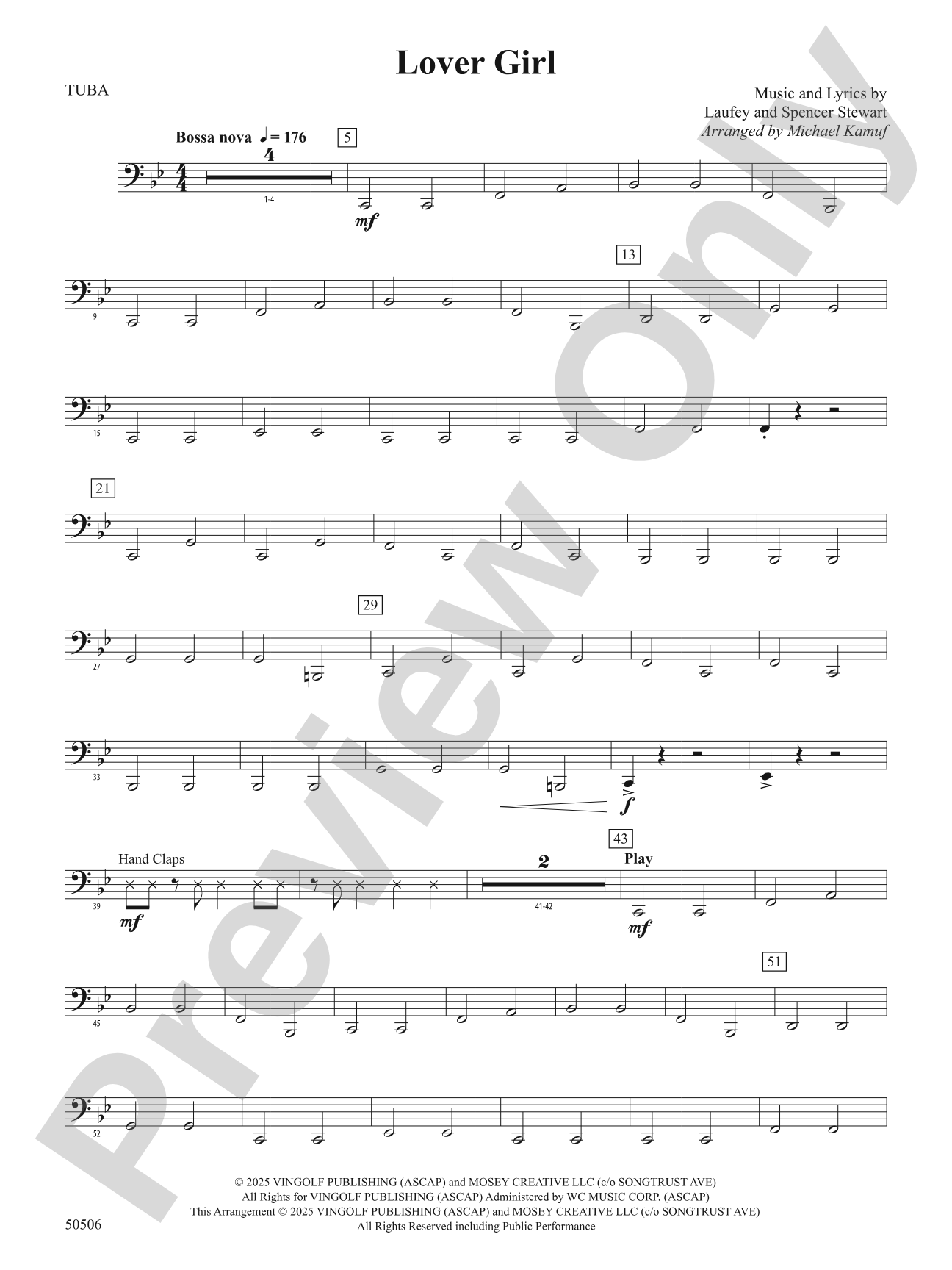 Lover Girl: Tuba