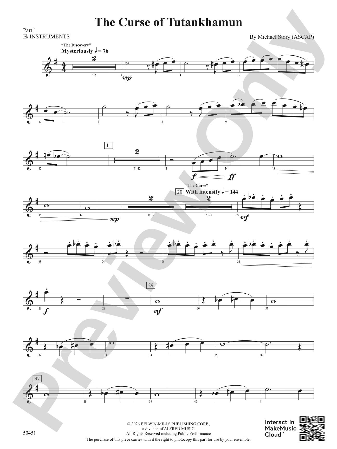 The Curse of Tutankhamun: Part 1 - E-flat Instruments