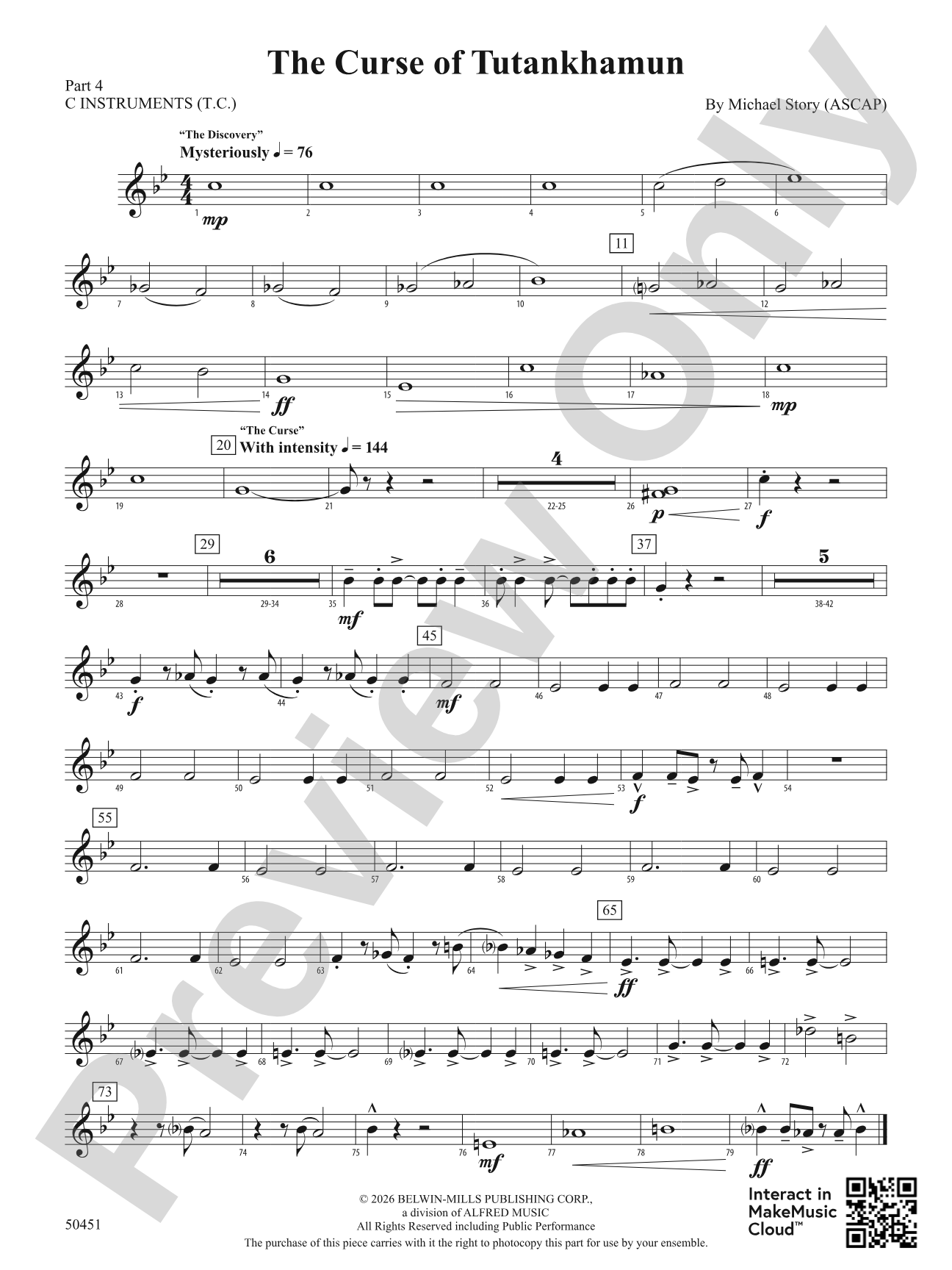The Curse of Tutankhamun: Part 4 - C Instruments (T.C.)