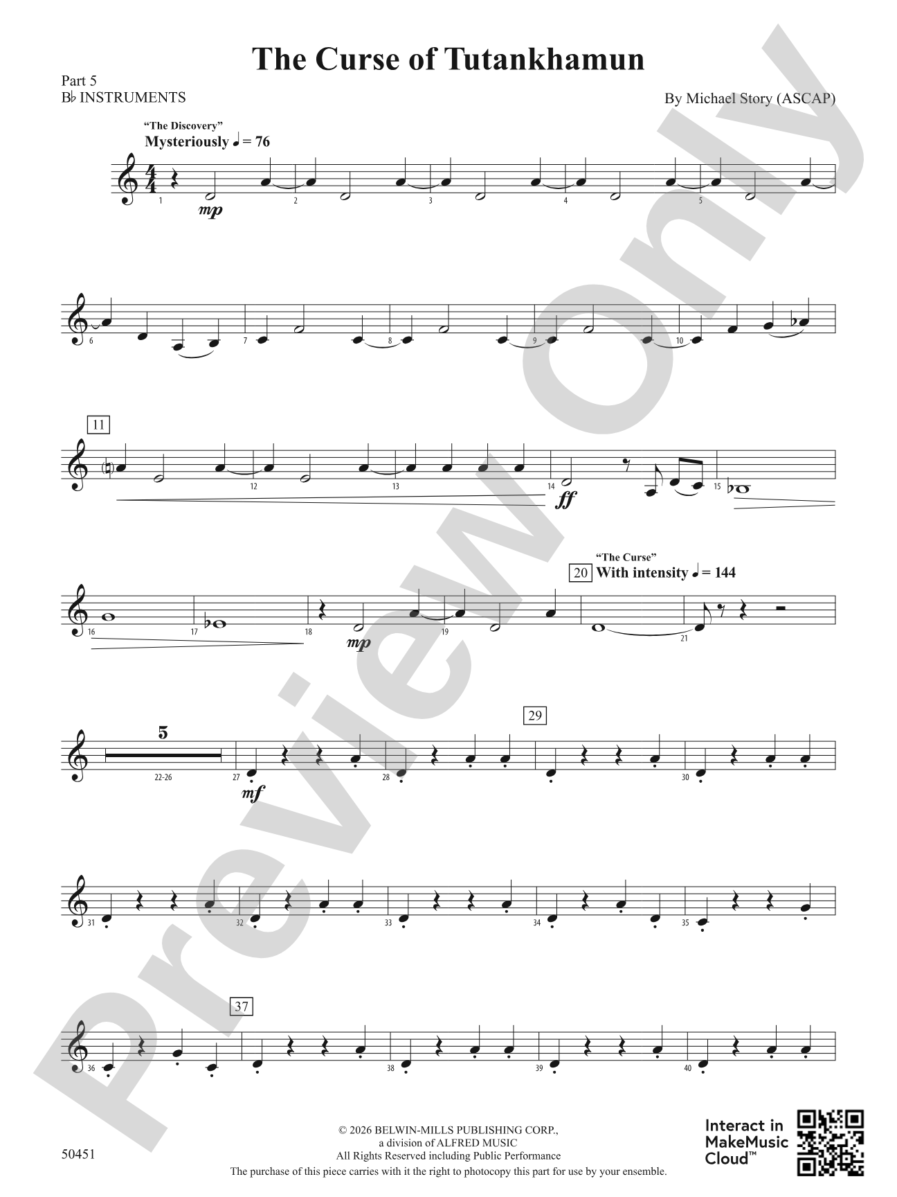 The Curse of Tutankhamun: Part 5 - B-flat Instruments