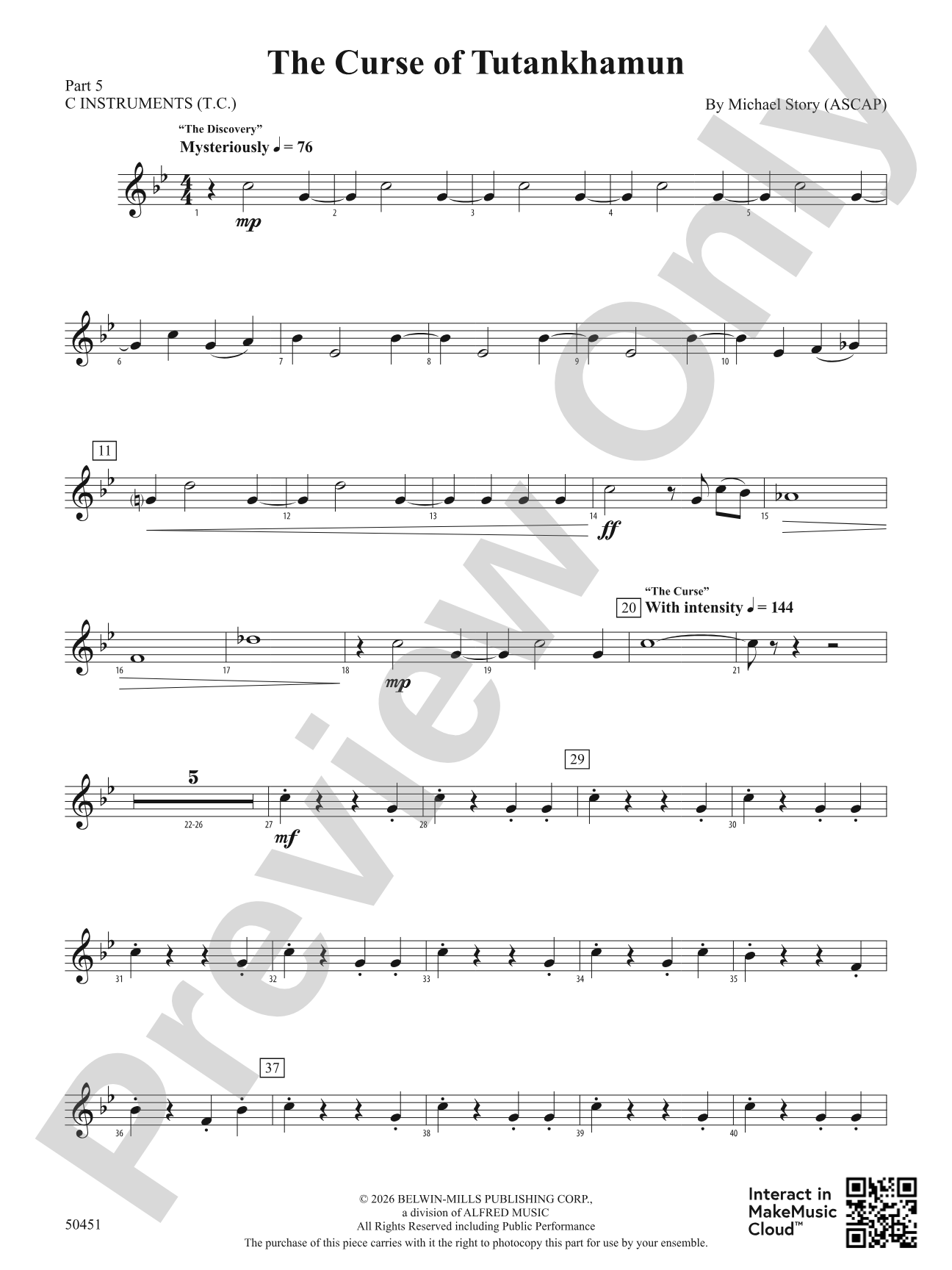 The Curse of Tutankhamun: Part 5 - C Instruments (T.C.)