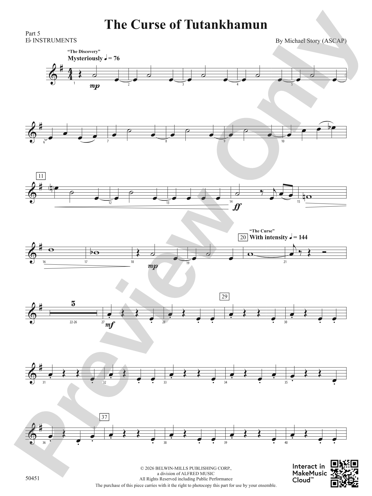 The Curse of Tutankhamun: Part 5 - E-flat Instruments