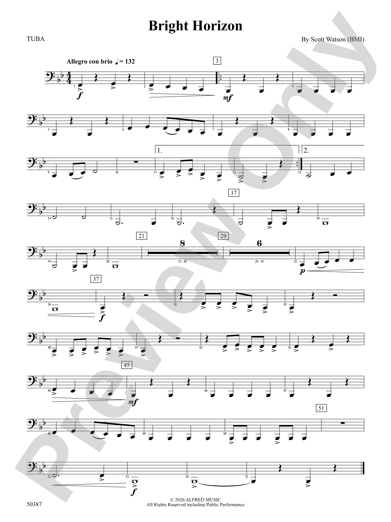 Bright Horizon: Tuba
