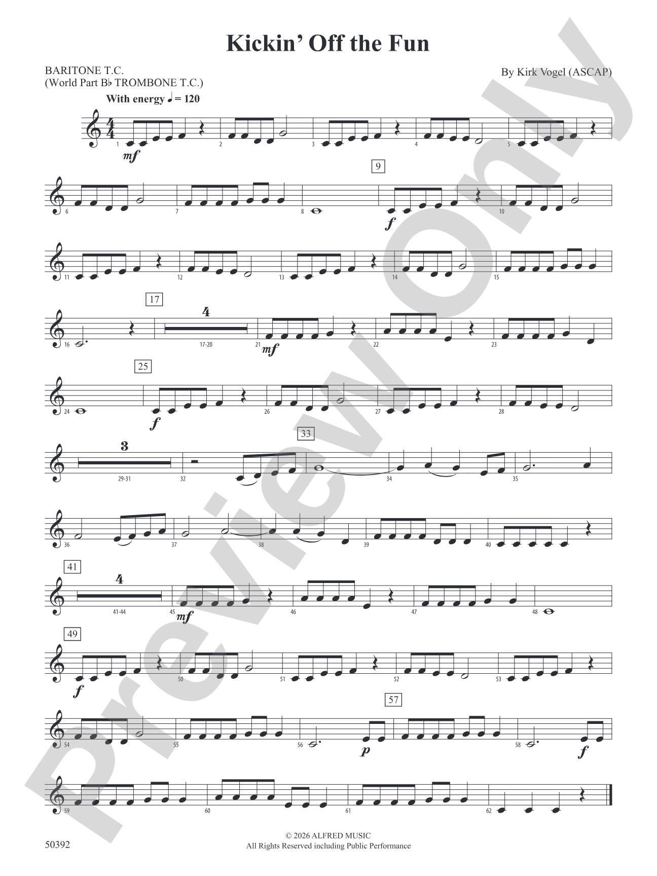 Kickin' Off the Fun: Baritone T.C.
