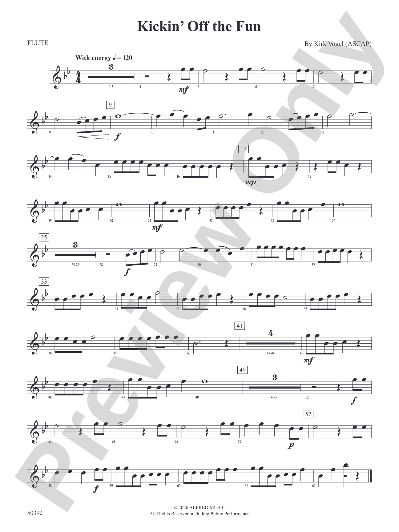 Kickin' Off the Fun: Flute