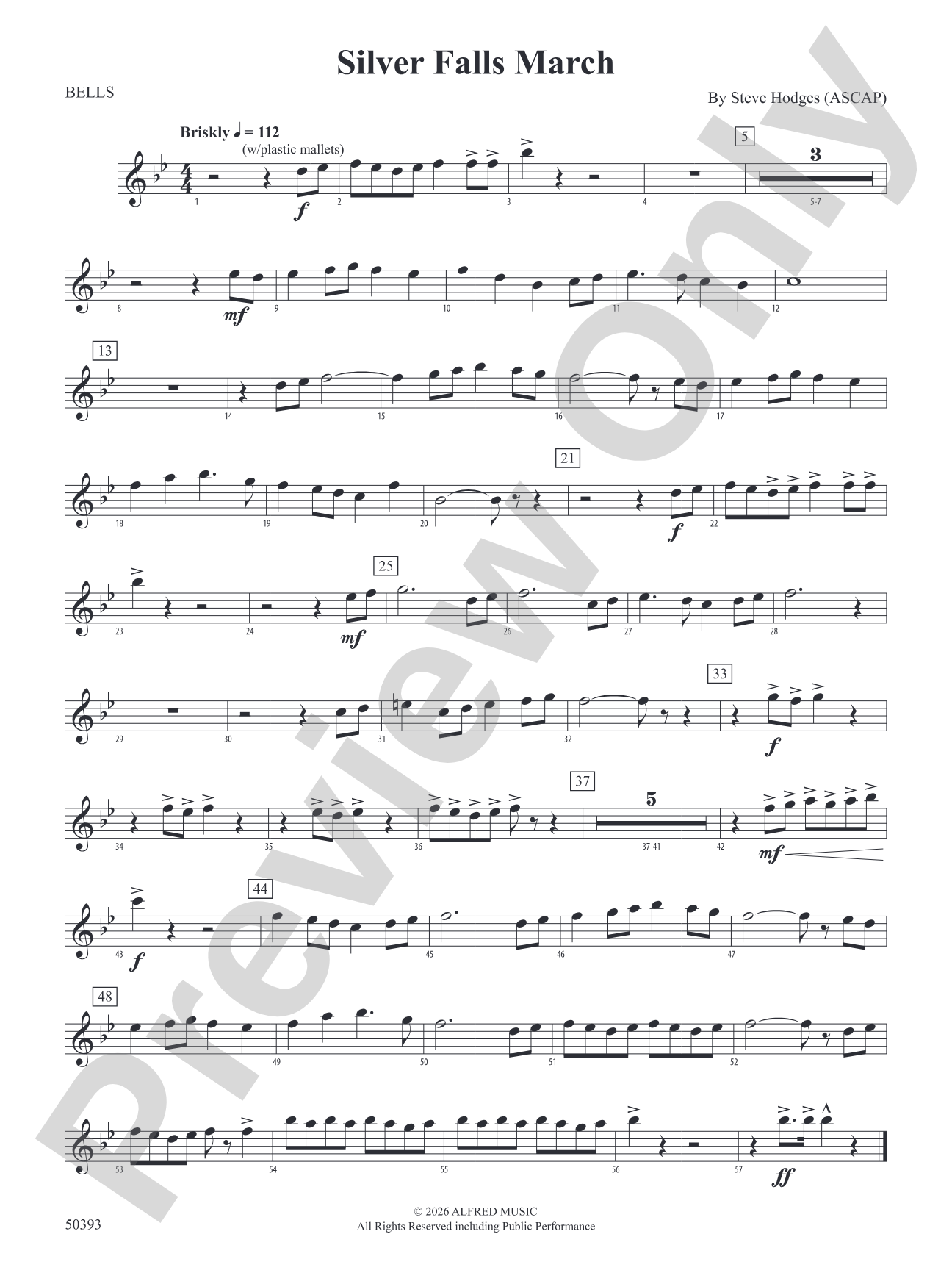 Silver Falls March: Mallets
