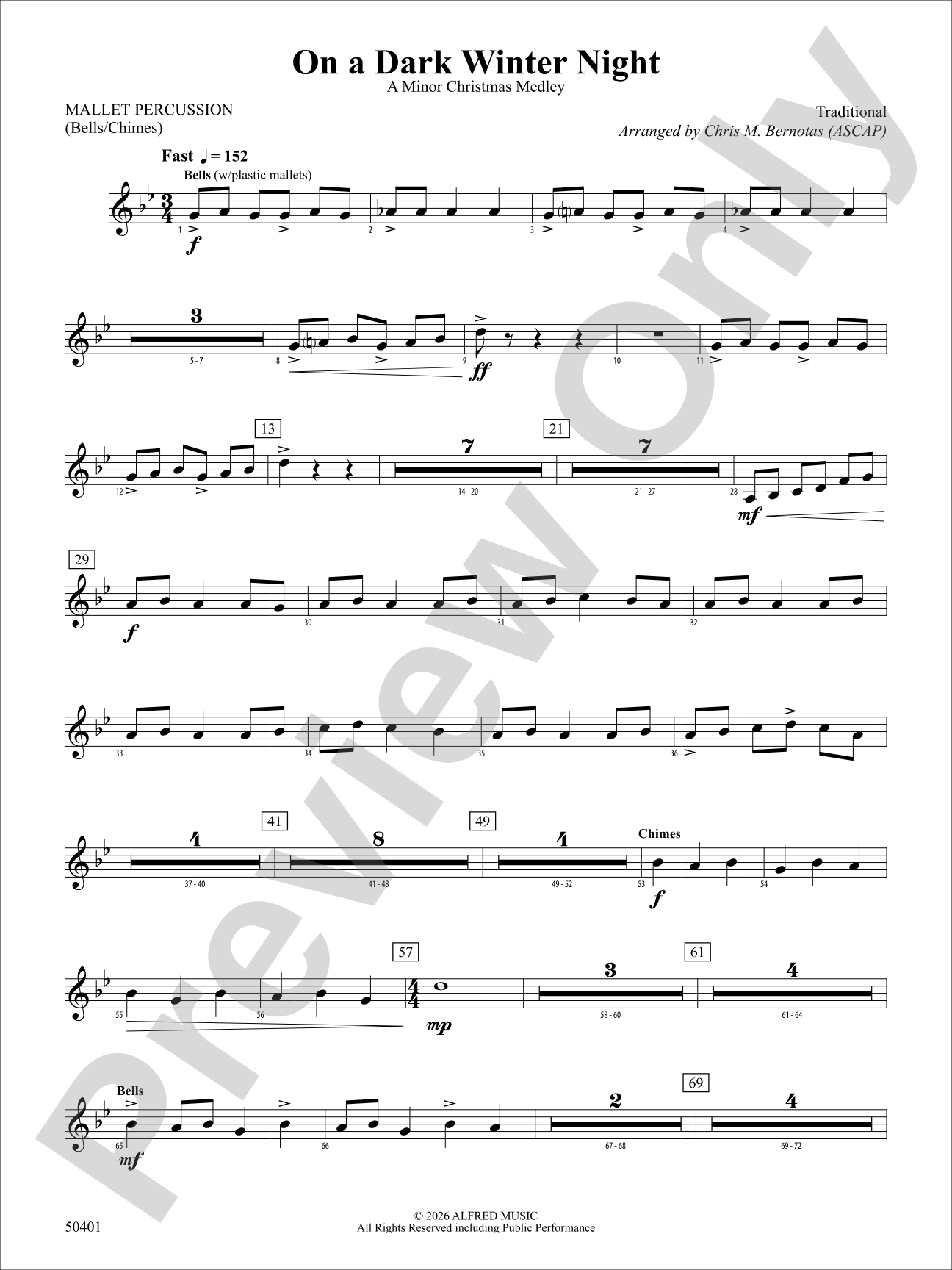 ON A DARK WINTER NIGHT/YS: Mallets
