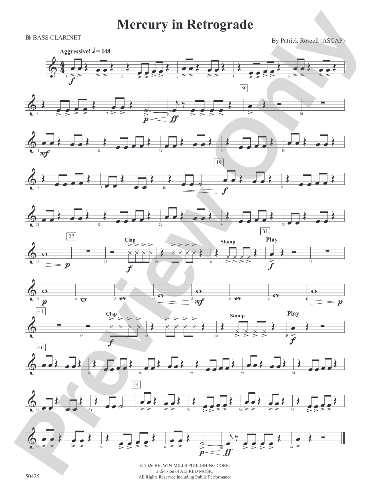 Mercury in Retrograde: B-flat Bass Clarinet