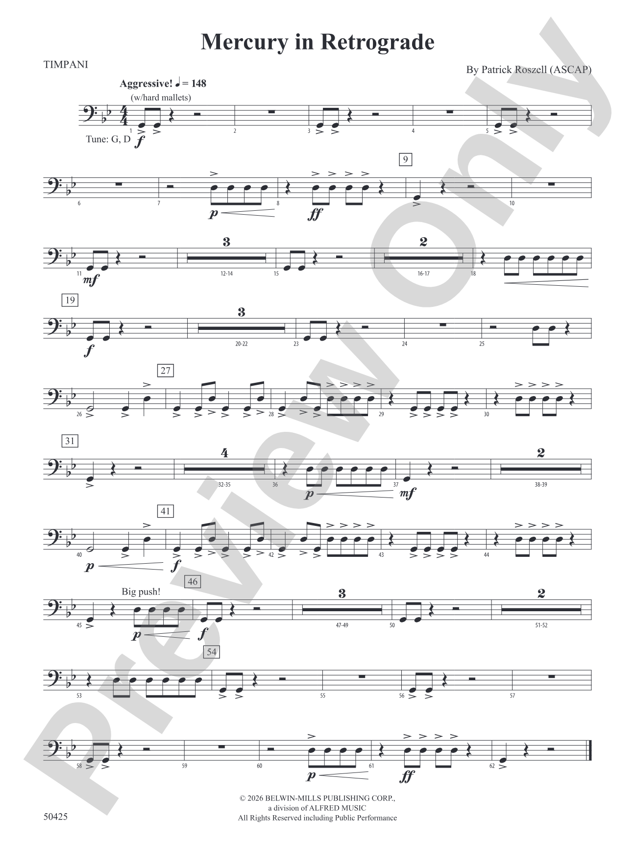 Mercury in Retrograde: Timpani